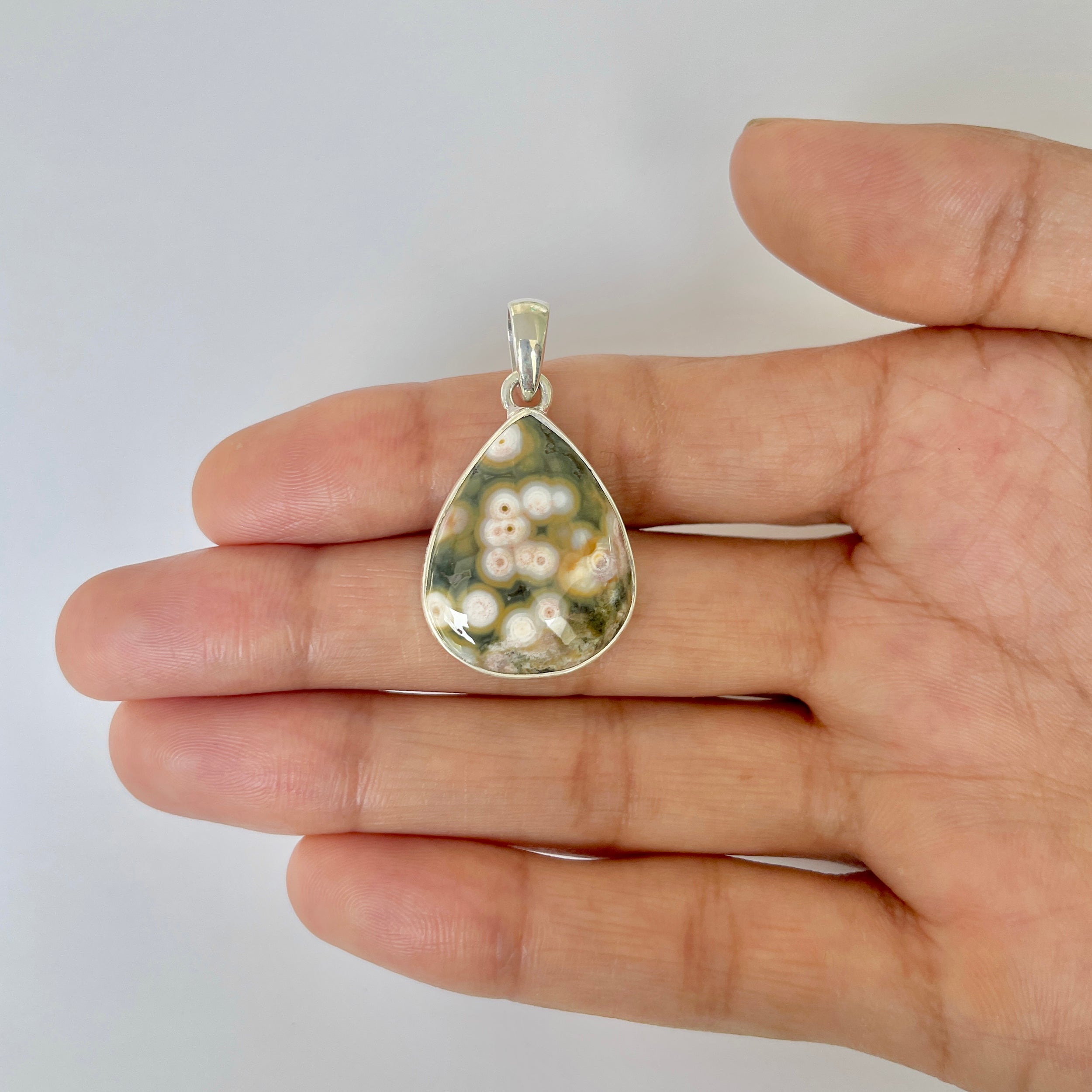 Ocean Jasper Pendant-(OCJ-1-6)