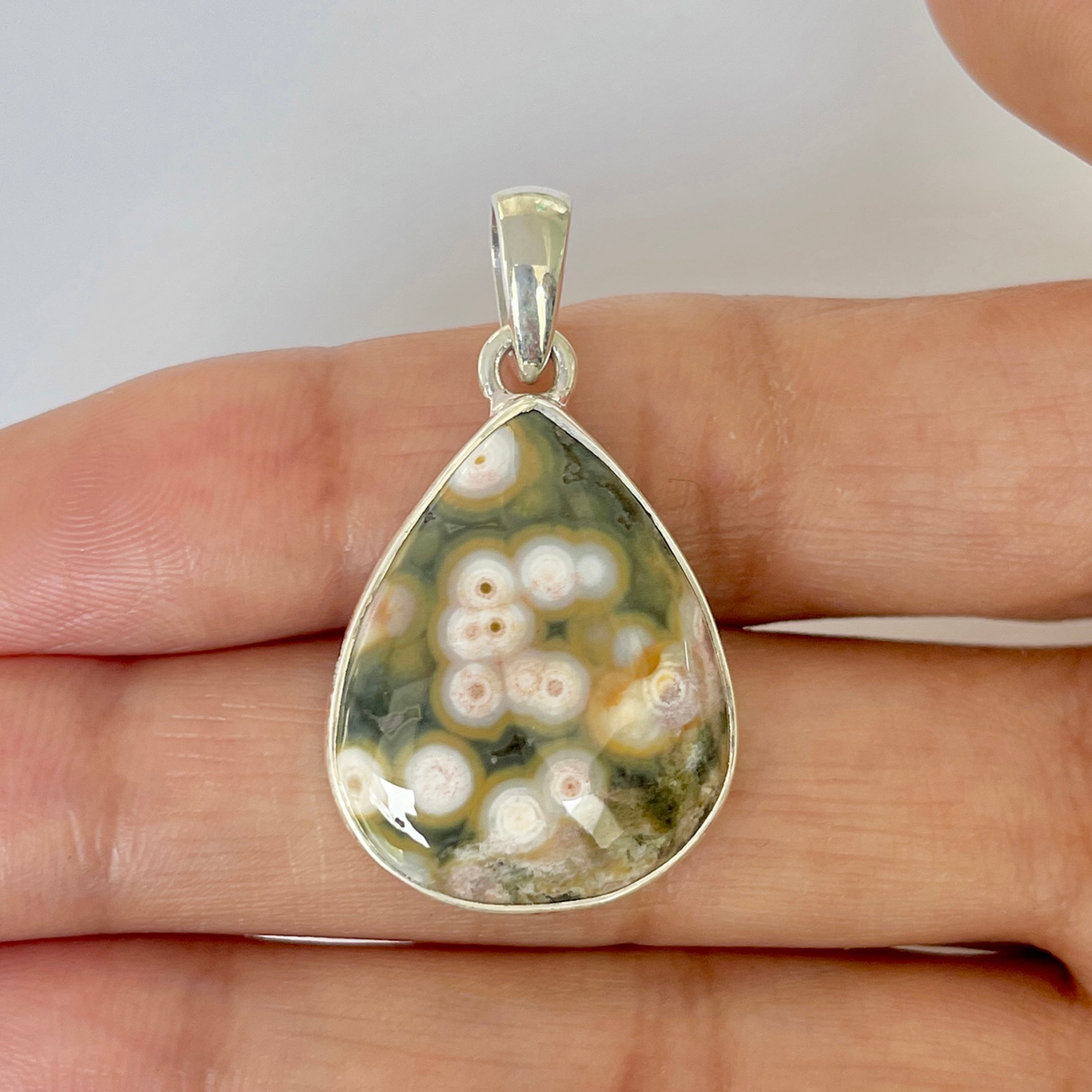 Ocean Jasper Pendant-(OCJ-1-6)