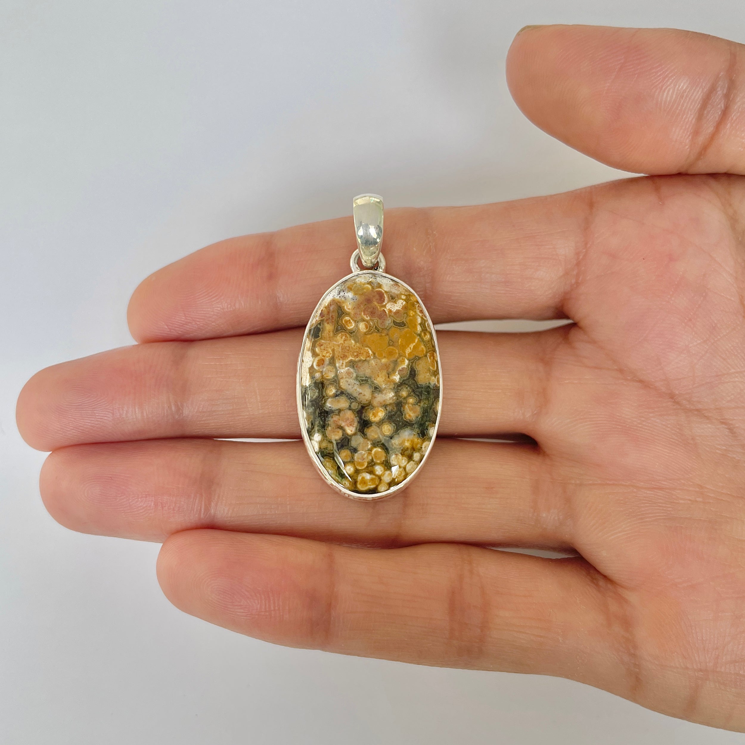 Ocean Jasper Pendant-(OCJ-1-7)