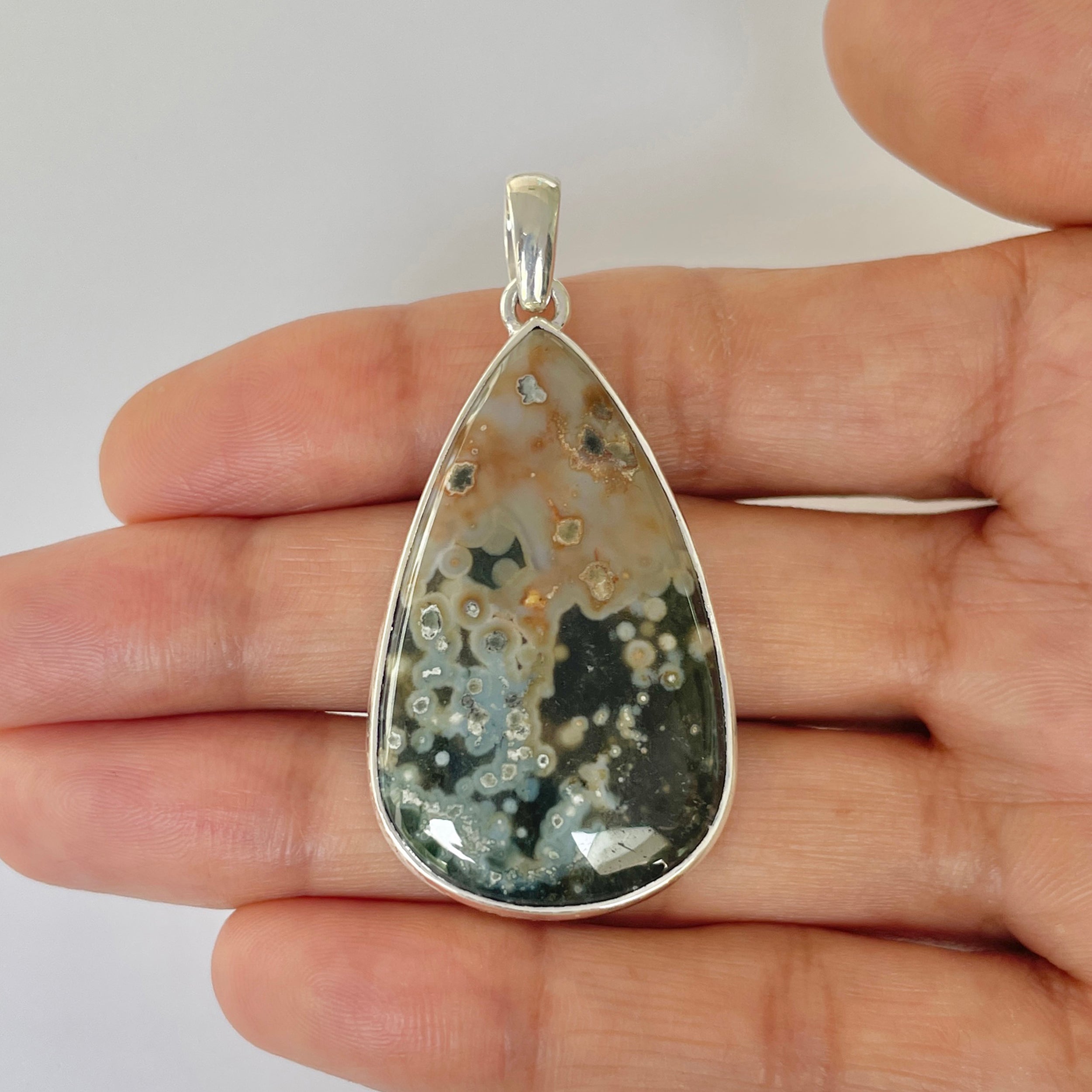 Ocean Jasper Pendant-(OCJ-1-9)