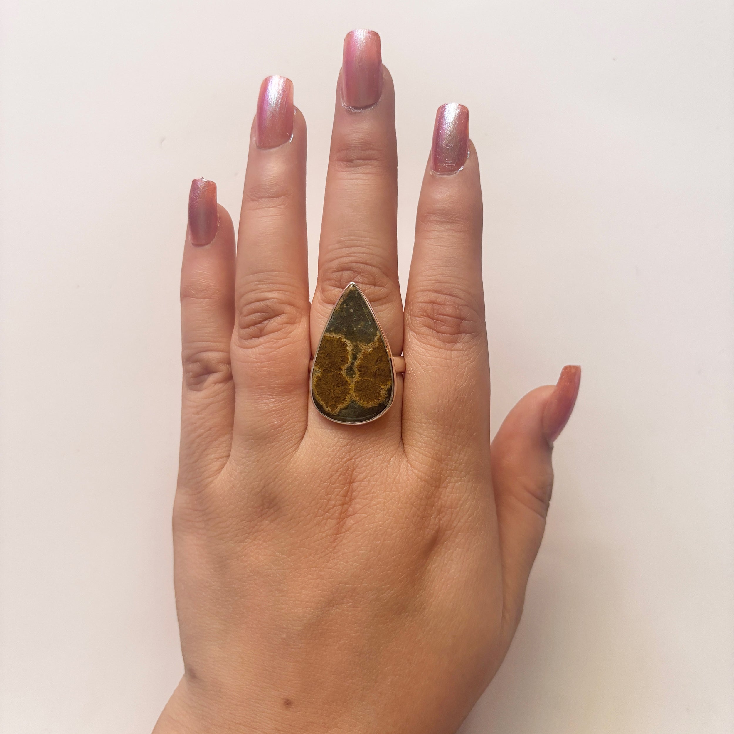 Ocean Jasper Ring-(OCJ-2-12)