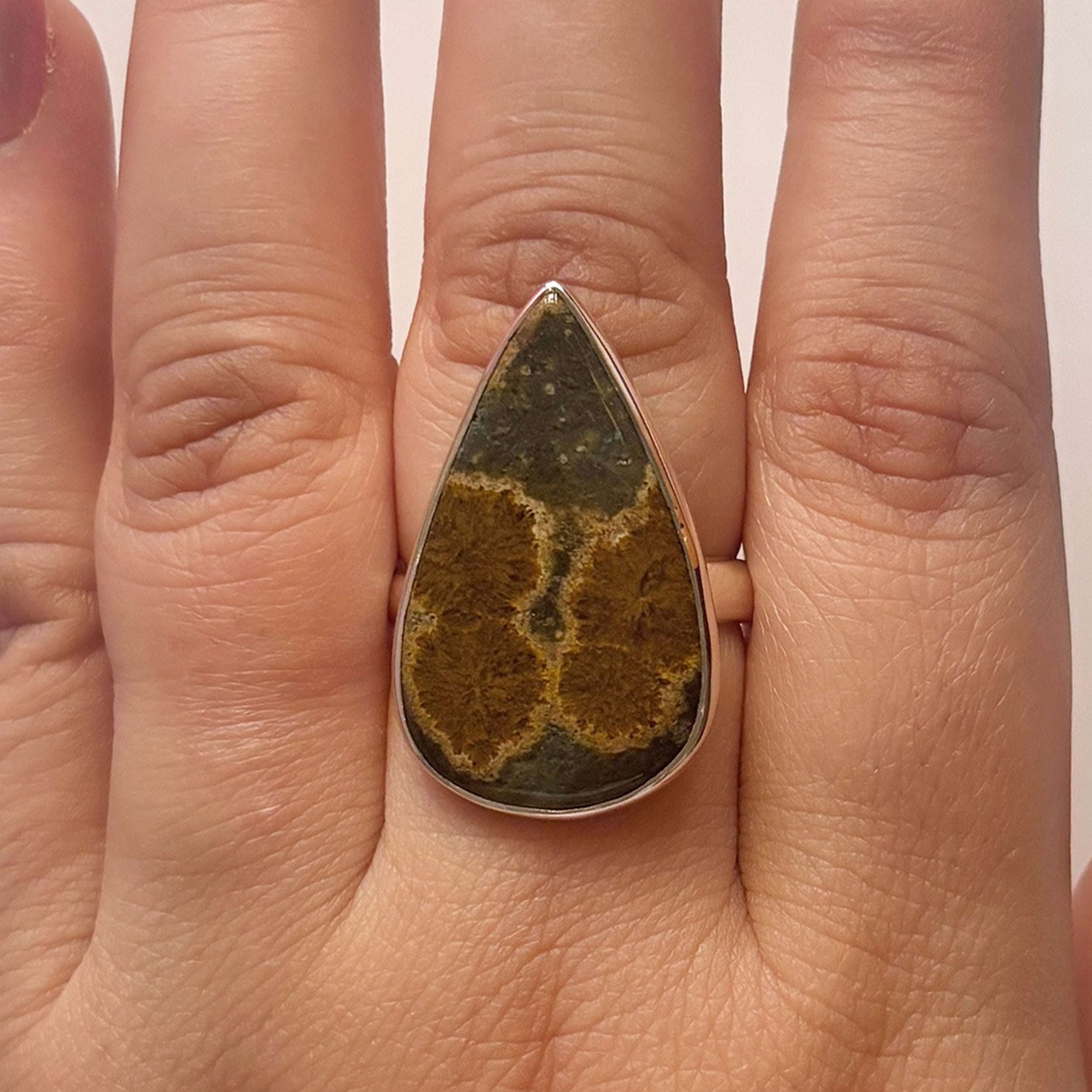 Ocean Jasper Ring-(OCJ-2-12)