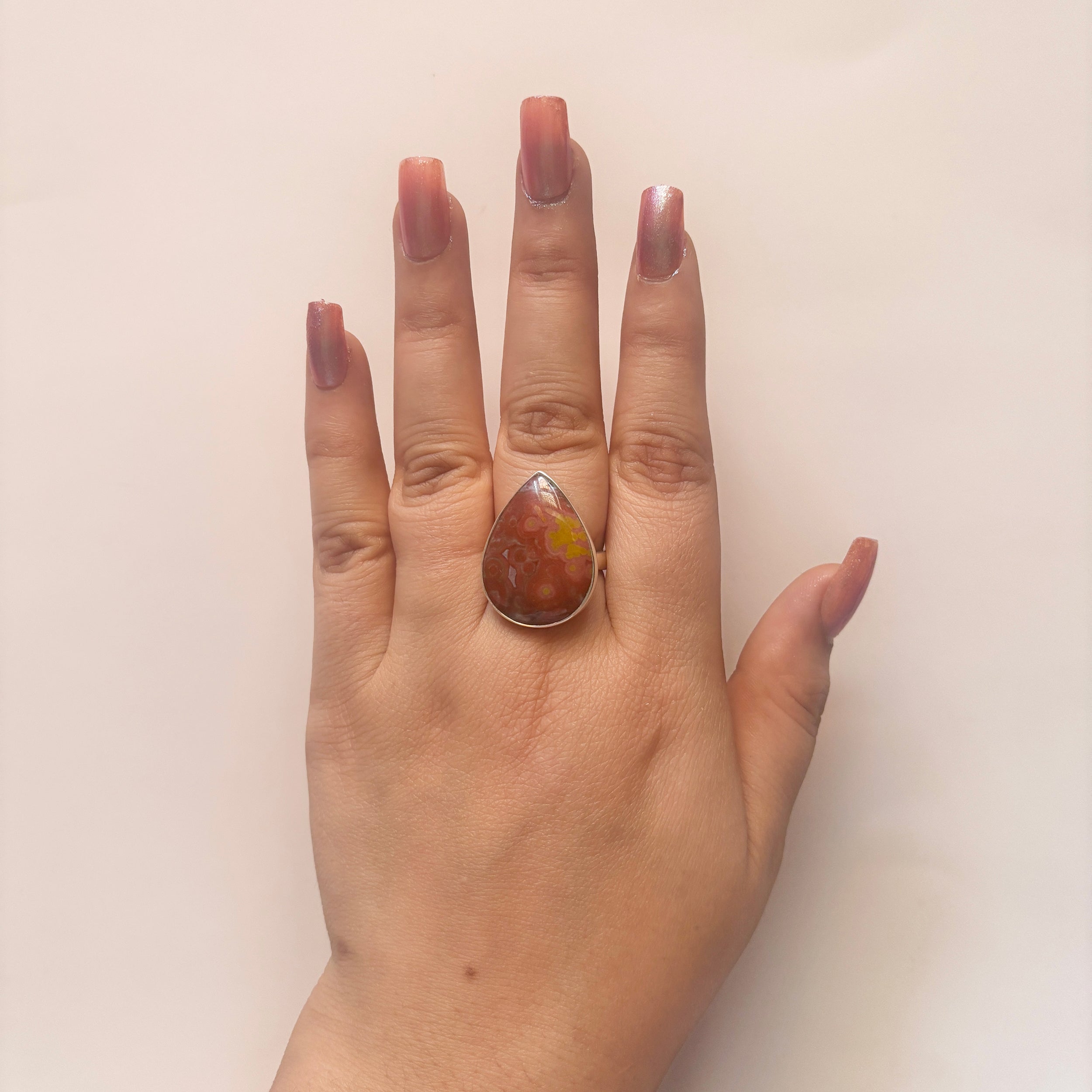 Ocean Jasper Ring-(OCJ-2-6)