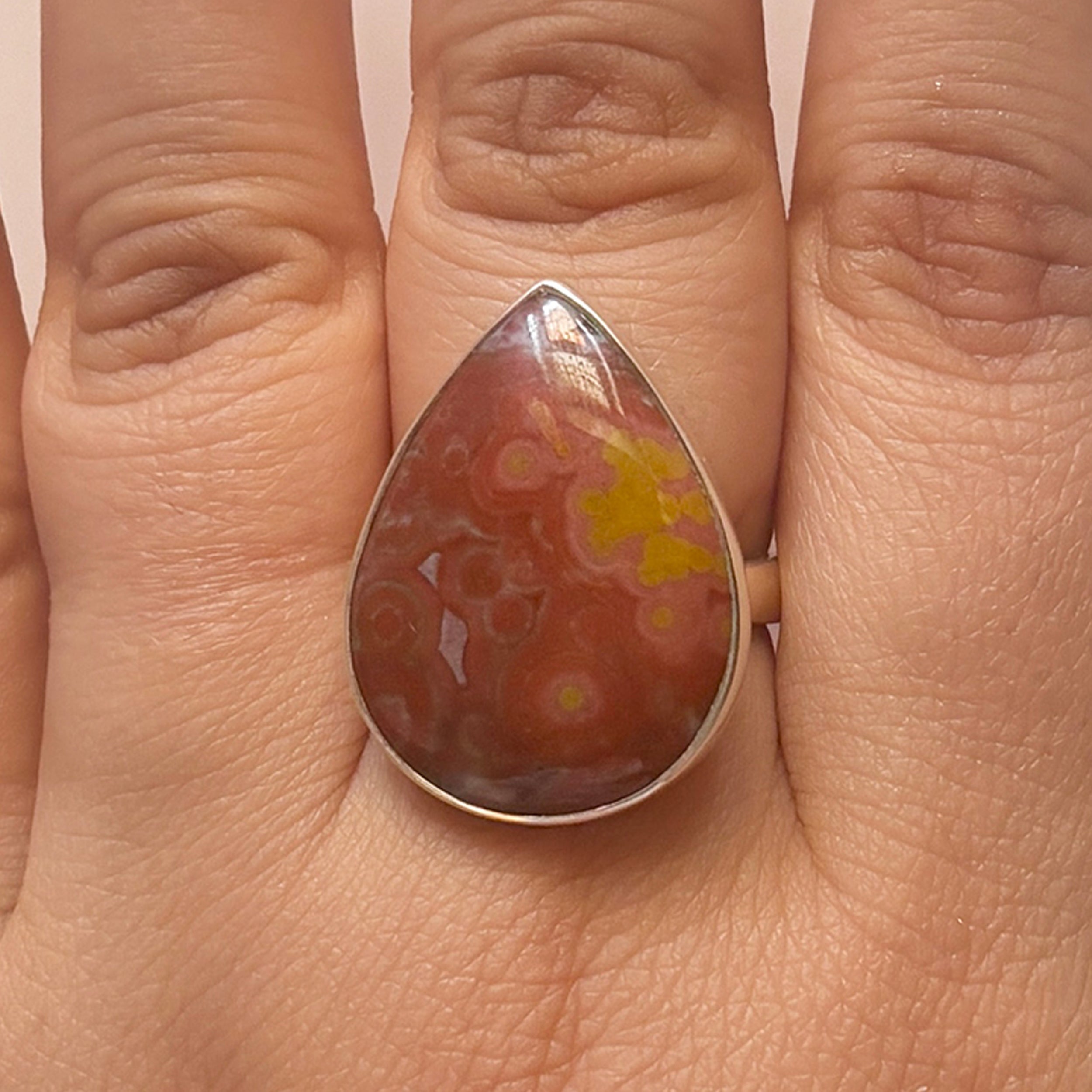 Ocean Jasper Ring-(OCJ-2-6)