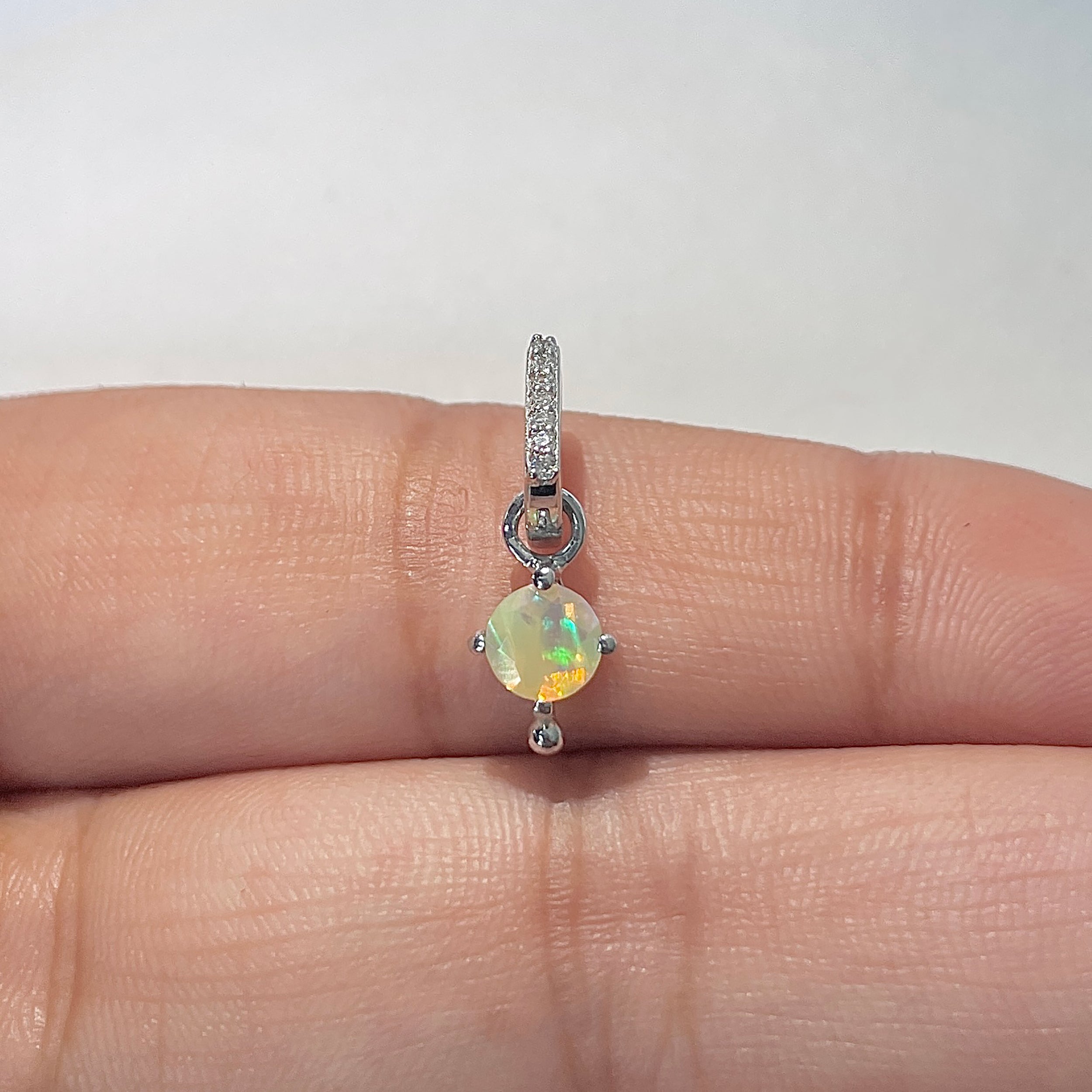 Opal Pendant-(OPL-RDP-399)