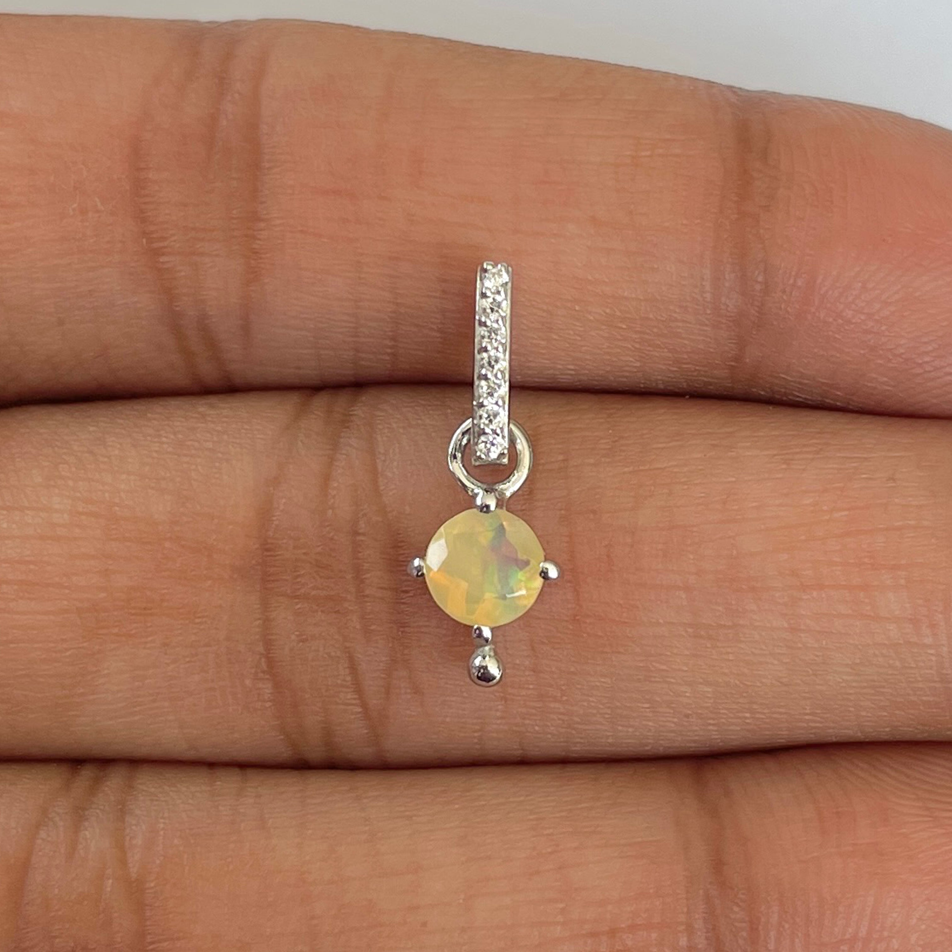 Opal Pendant-(OPL-RDP-399)