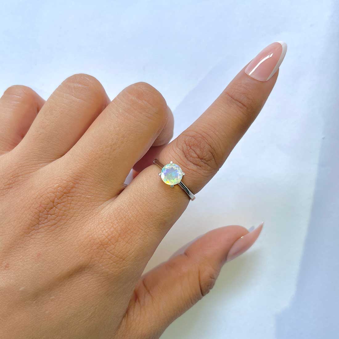 Opal Ring-(OPL-RDR-1786.)