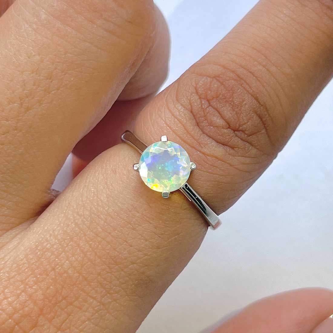Opal Ring-(OPL-RDR-1786.)