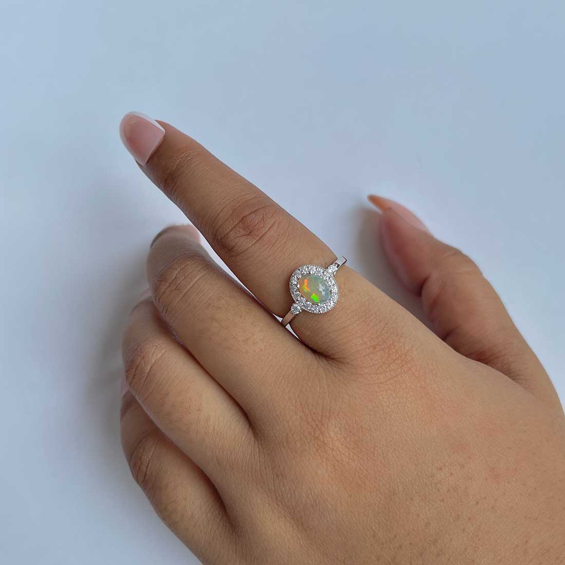 Opal Ring-(OPL-RDR-1792.)