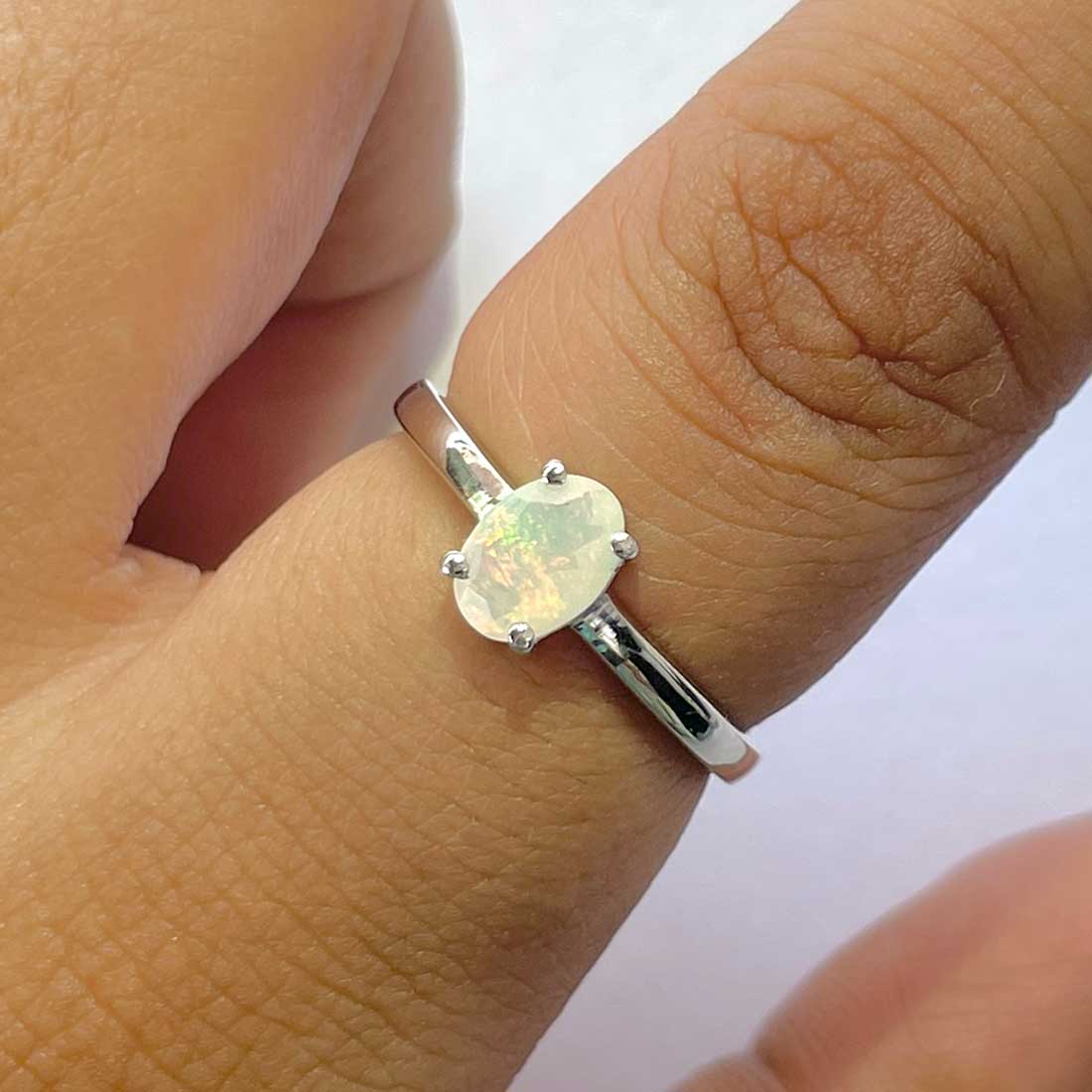Opal Ring-(OPL-RDR-242.)