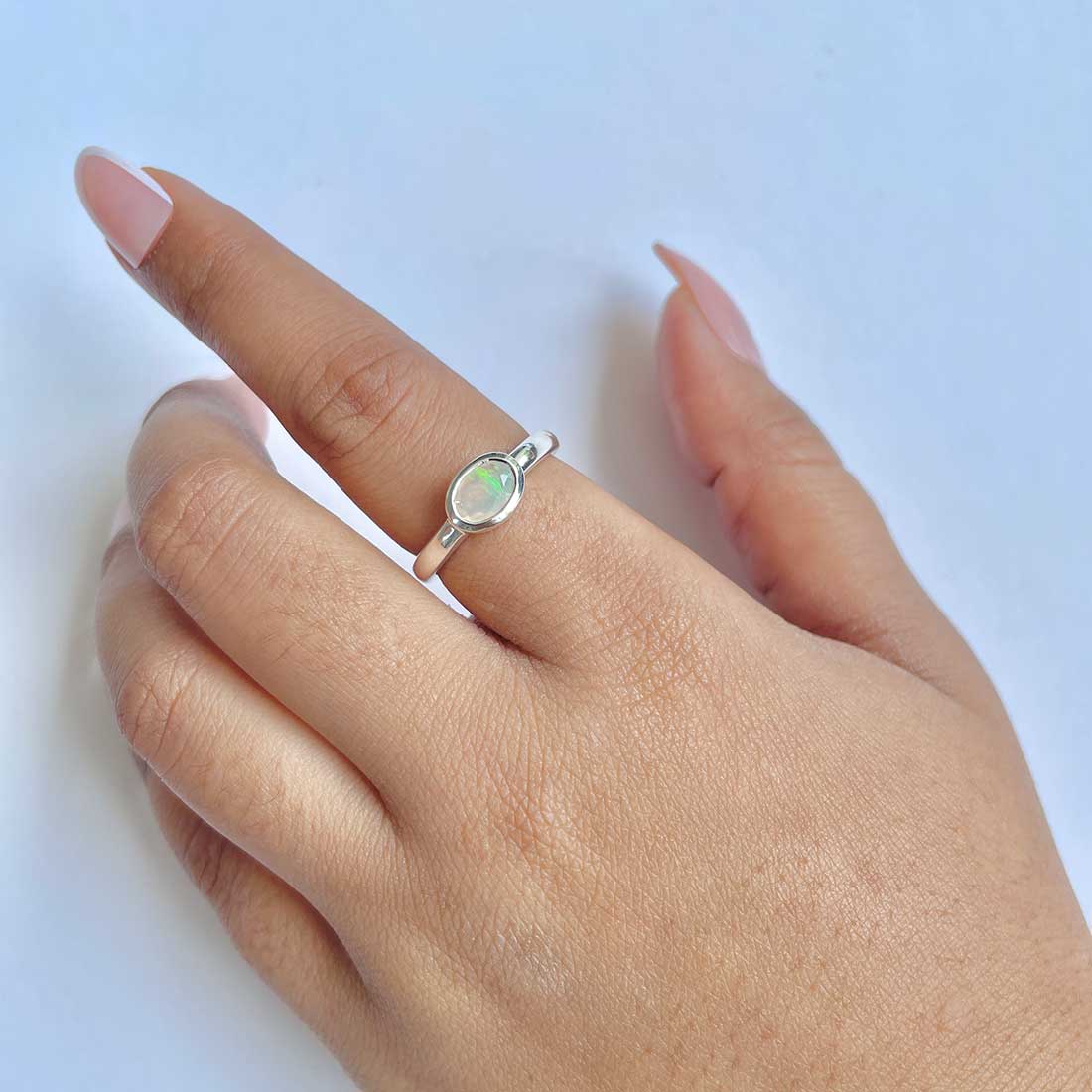 Opal Ring-(OPL-RDR-4026.)