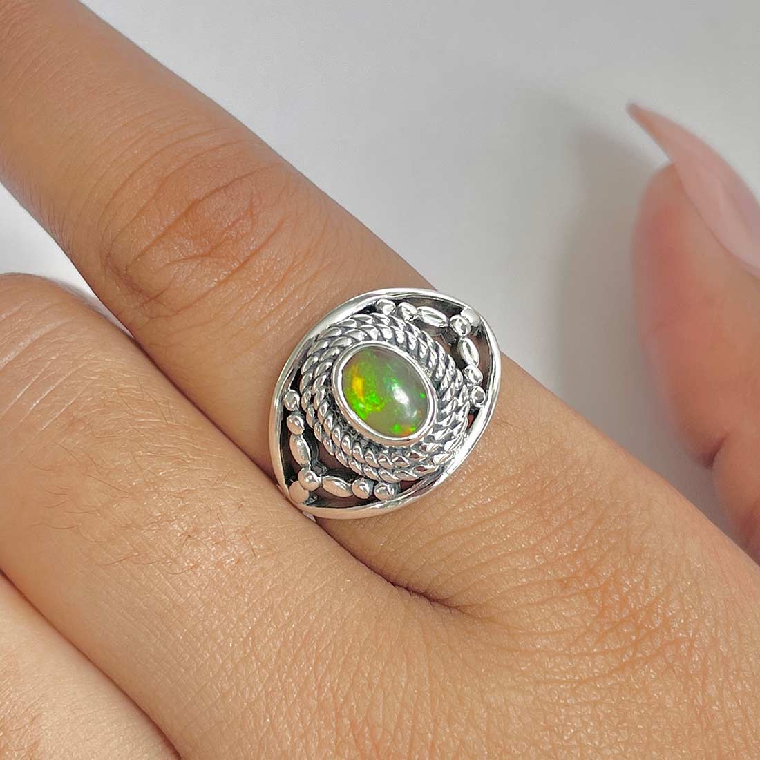 Opal Ring-(OPL-RDR-841.)