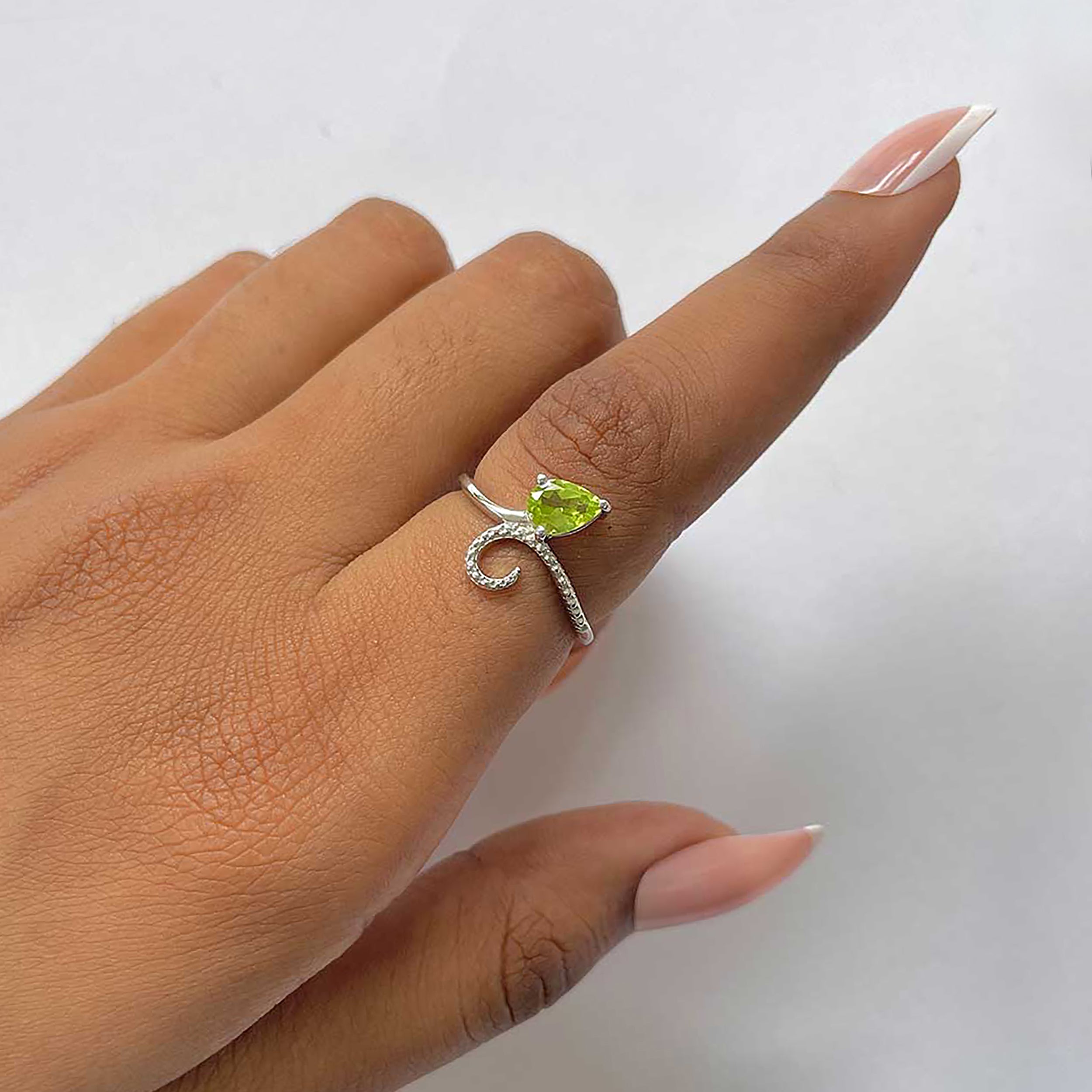 Peridot Ring-(PER-RDR-3.)