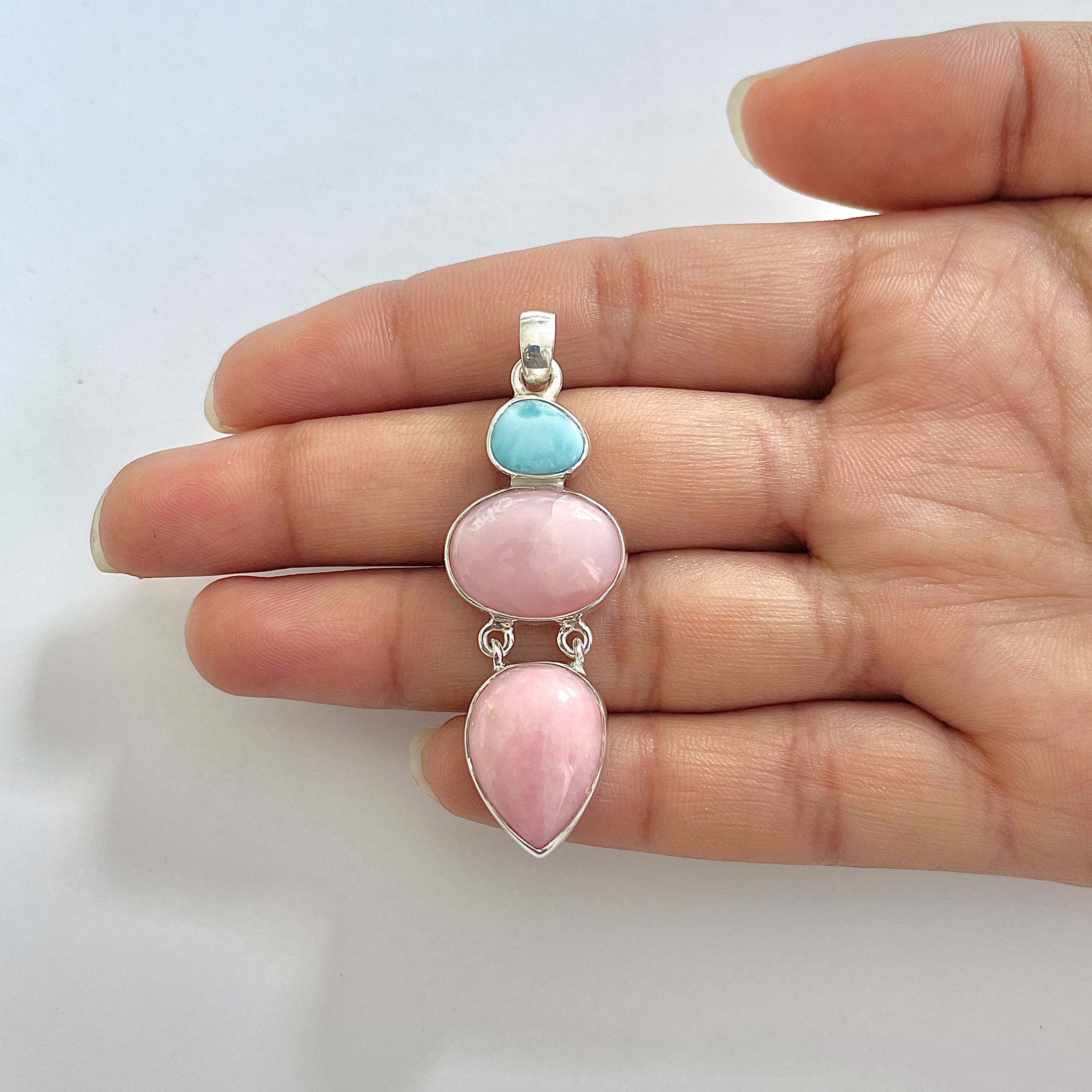 Pink Opal Pendant-(PKO-1-25)