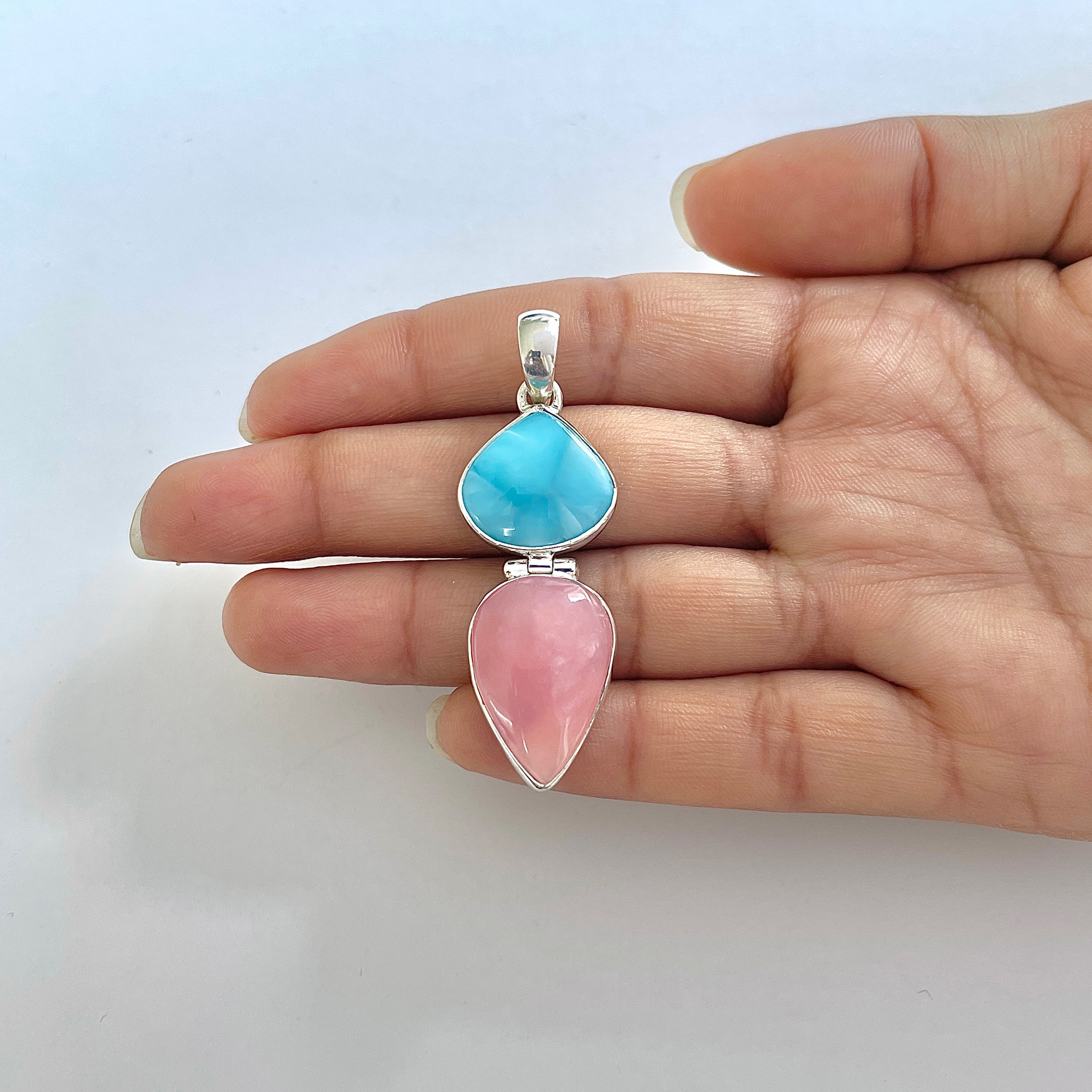 Pink Opal Pendant-(PKO-1-26)