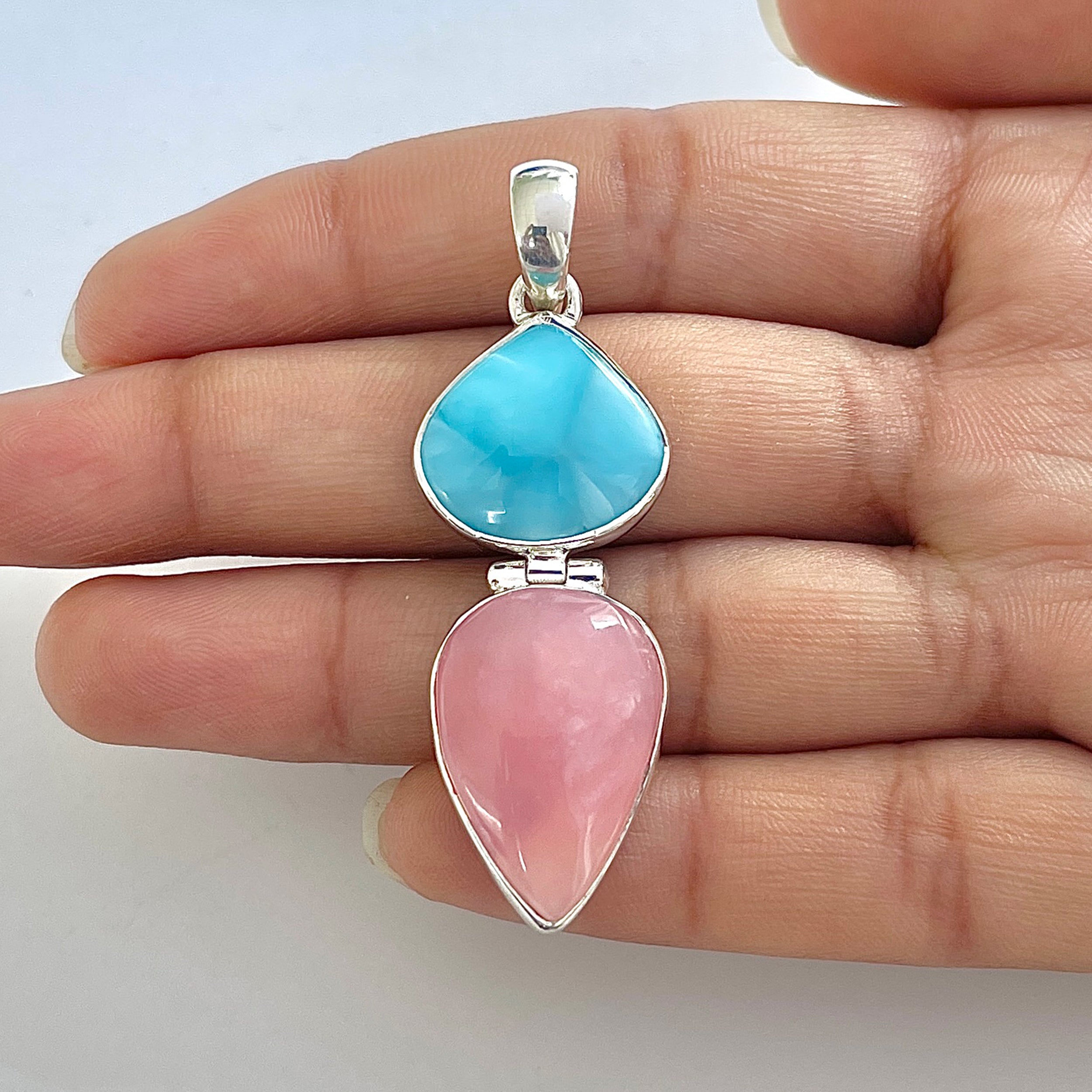 Pink Opal Pendant-(PKO-1-26)