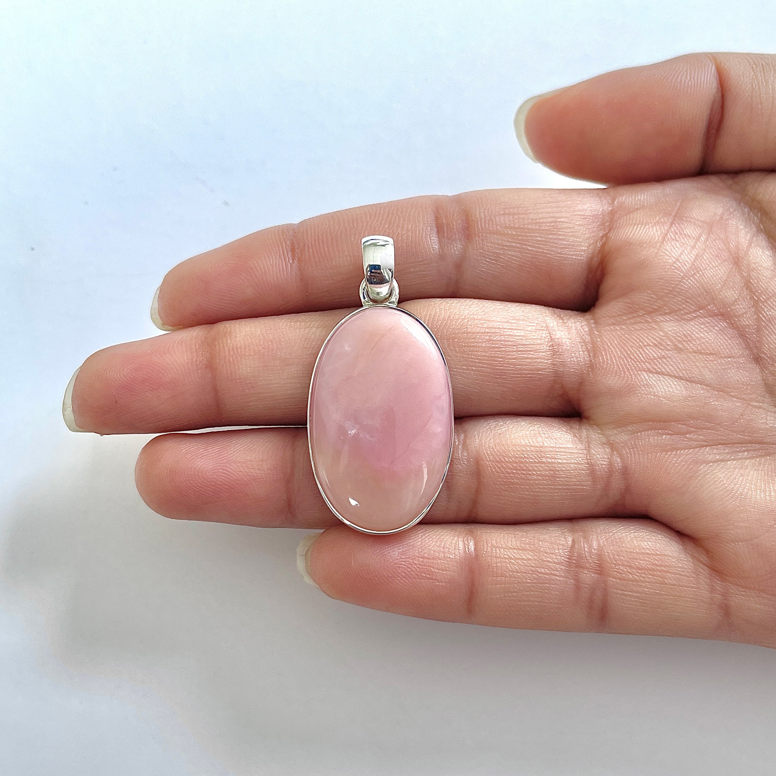 Pink Opal Pendant-(PKO-1-38)
