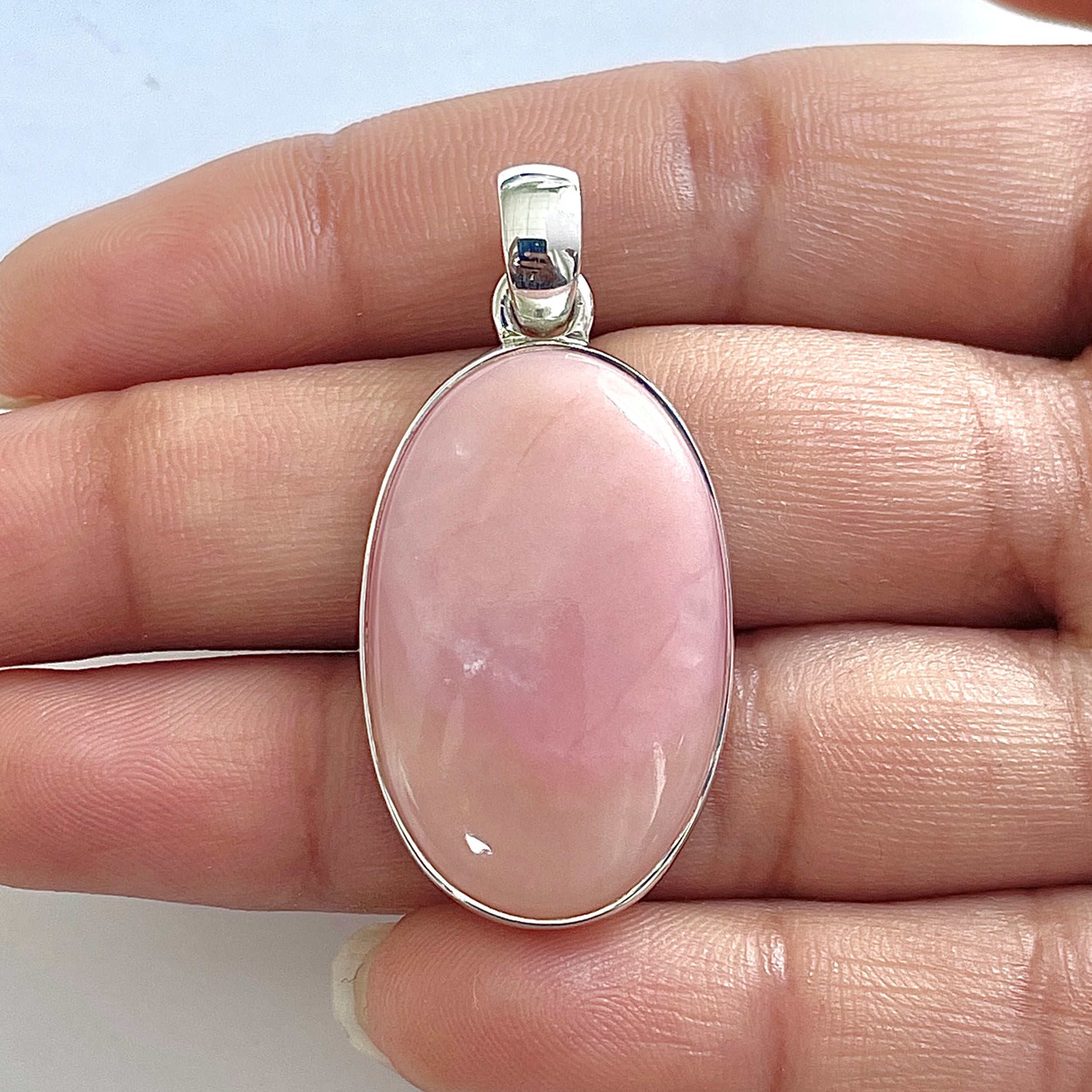 Pink Opal Pendant-(PKO-1-38)