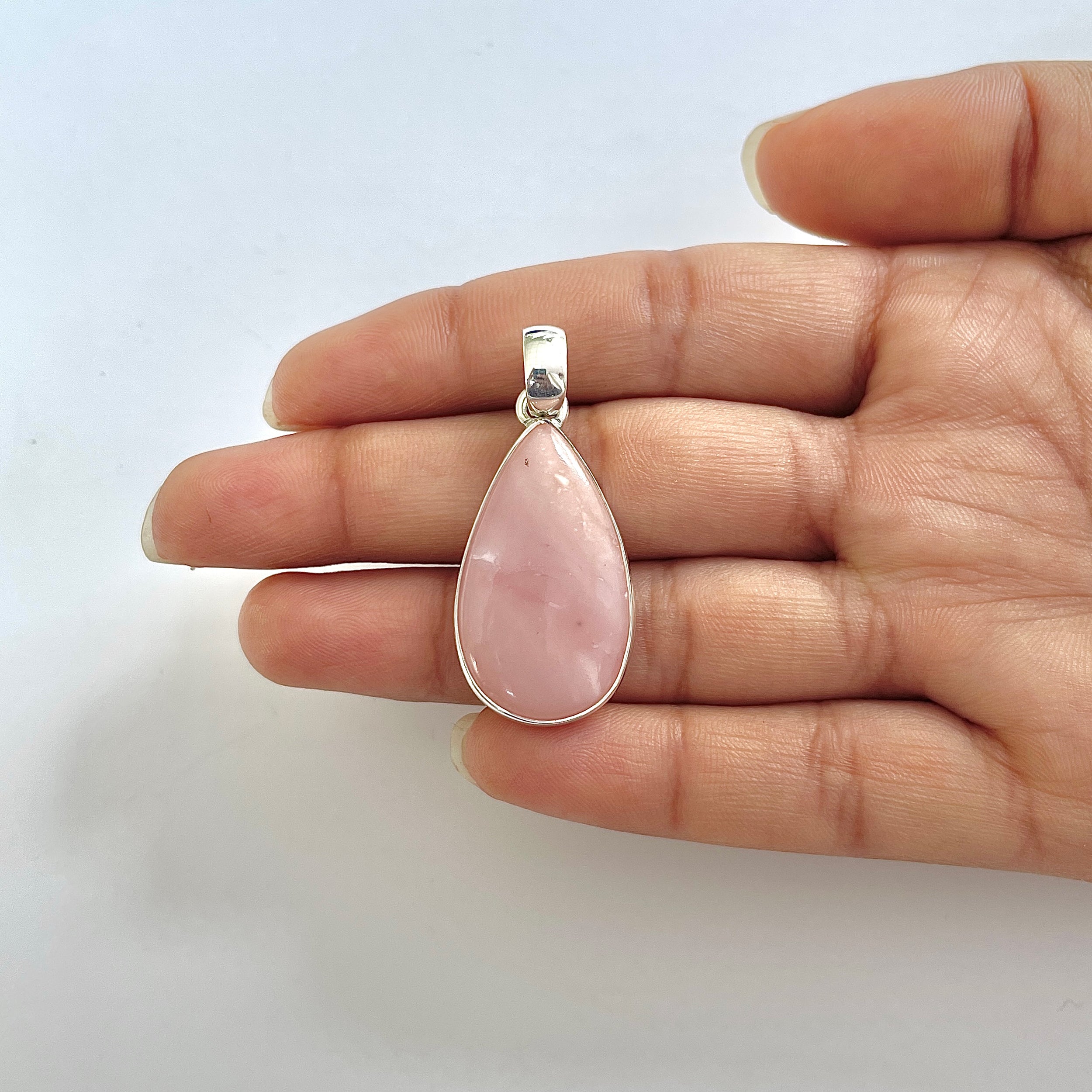 Pink Opal Pendant-(PKO-1-47)