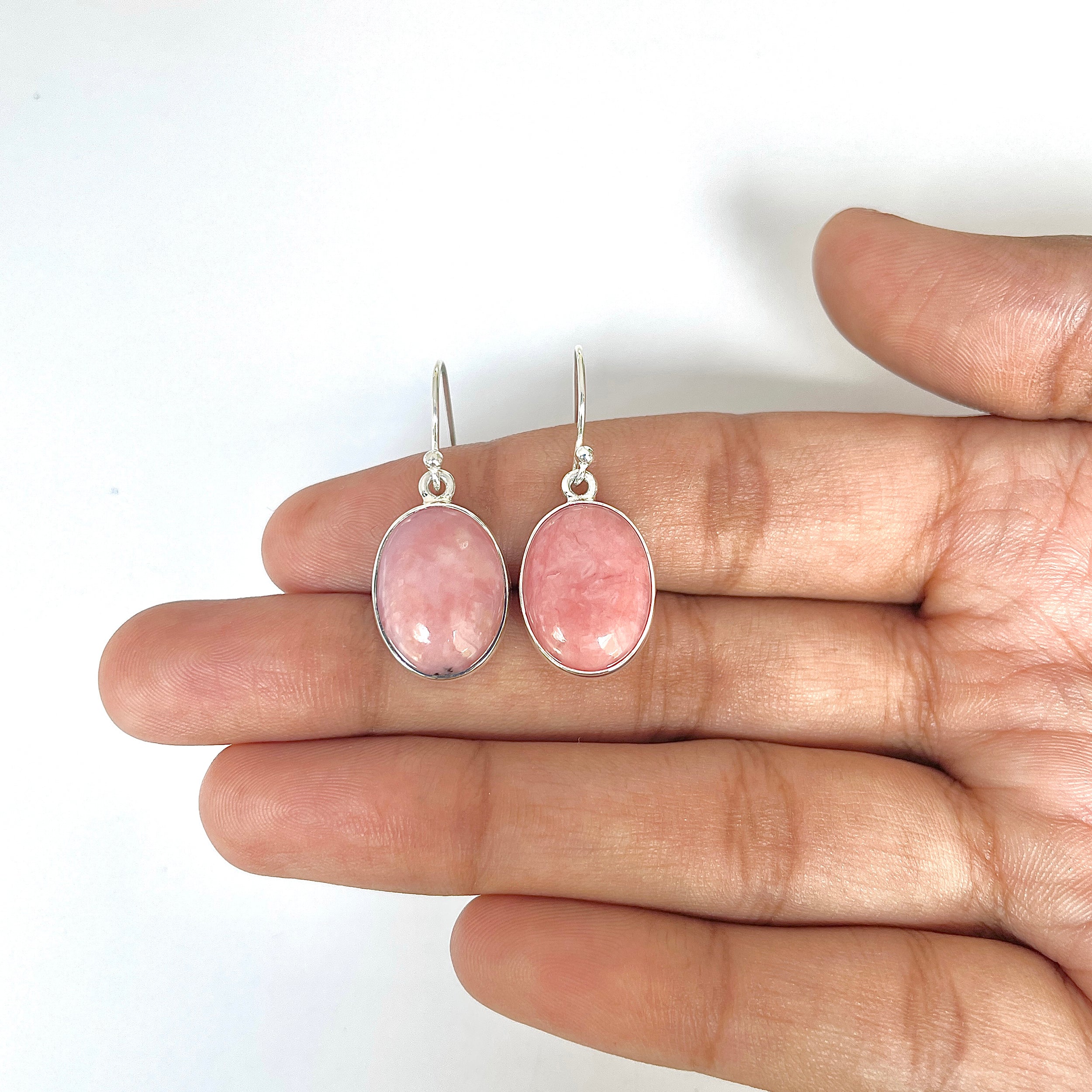 Pink Opal Earring-(PKO-3-5)