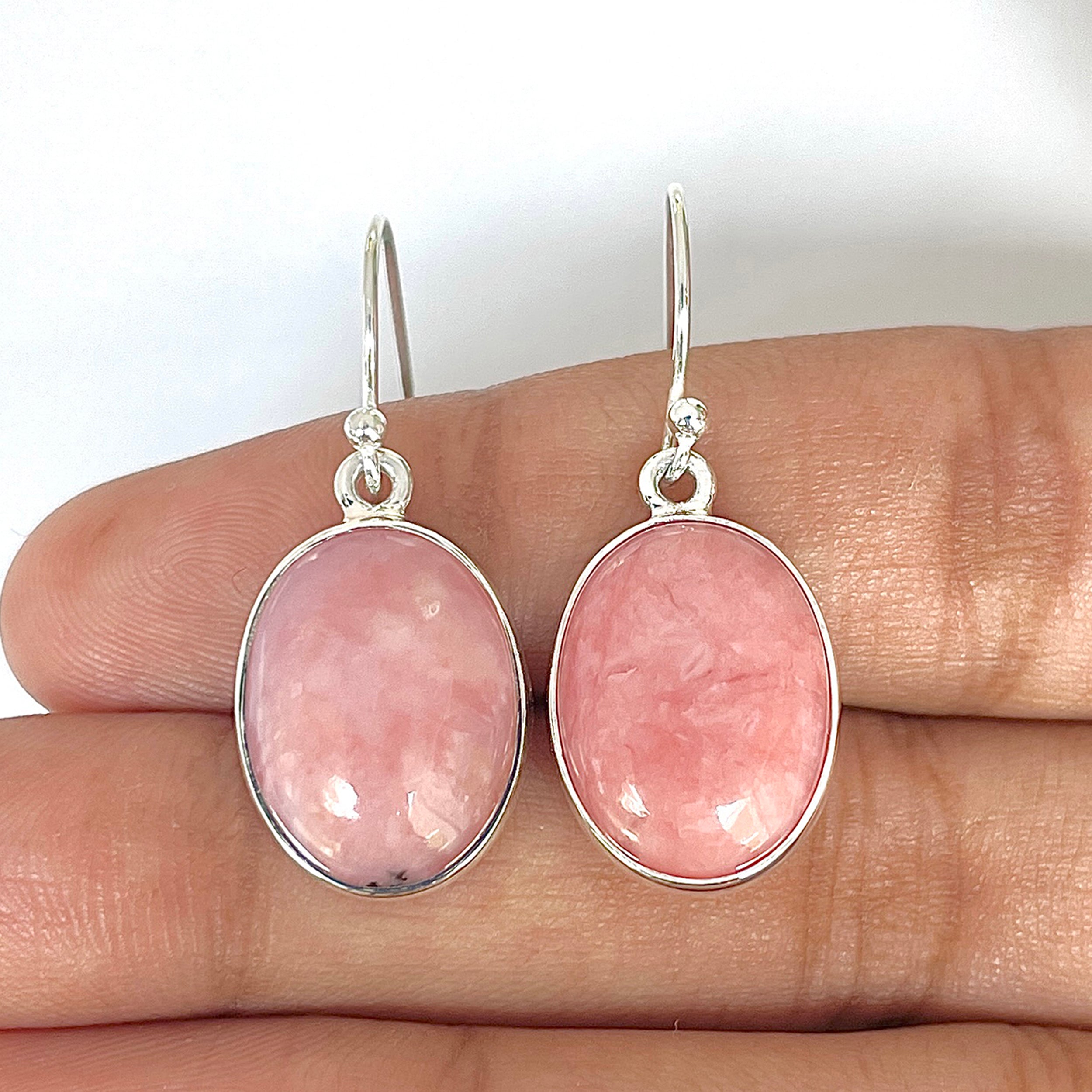 Pink Opal Earring-(PKO-3-5)