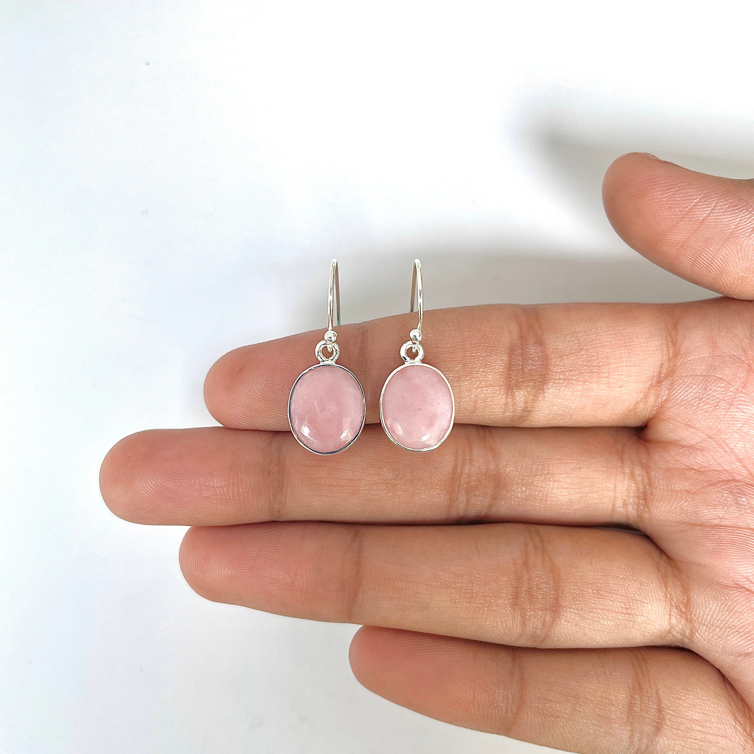 Pink Opal Earring-(PKO-3-9)