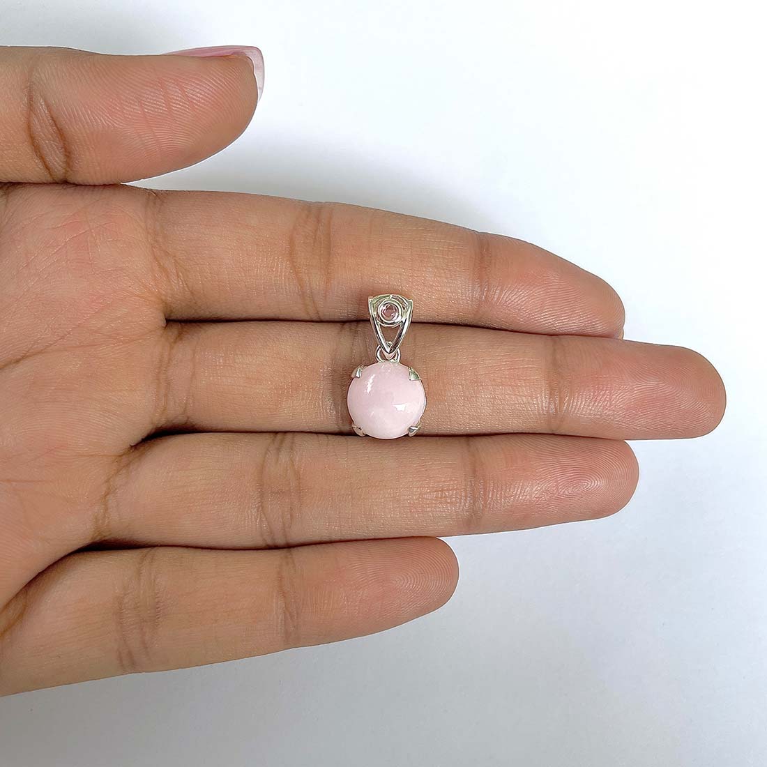 Pink Opal Pendant-(PKO-RDP-560)