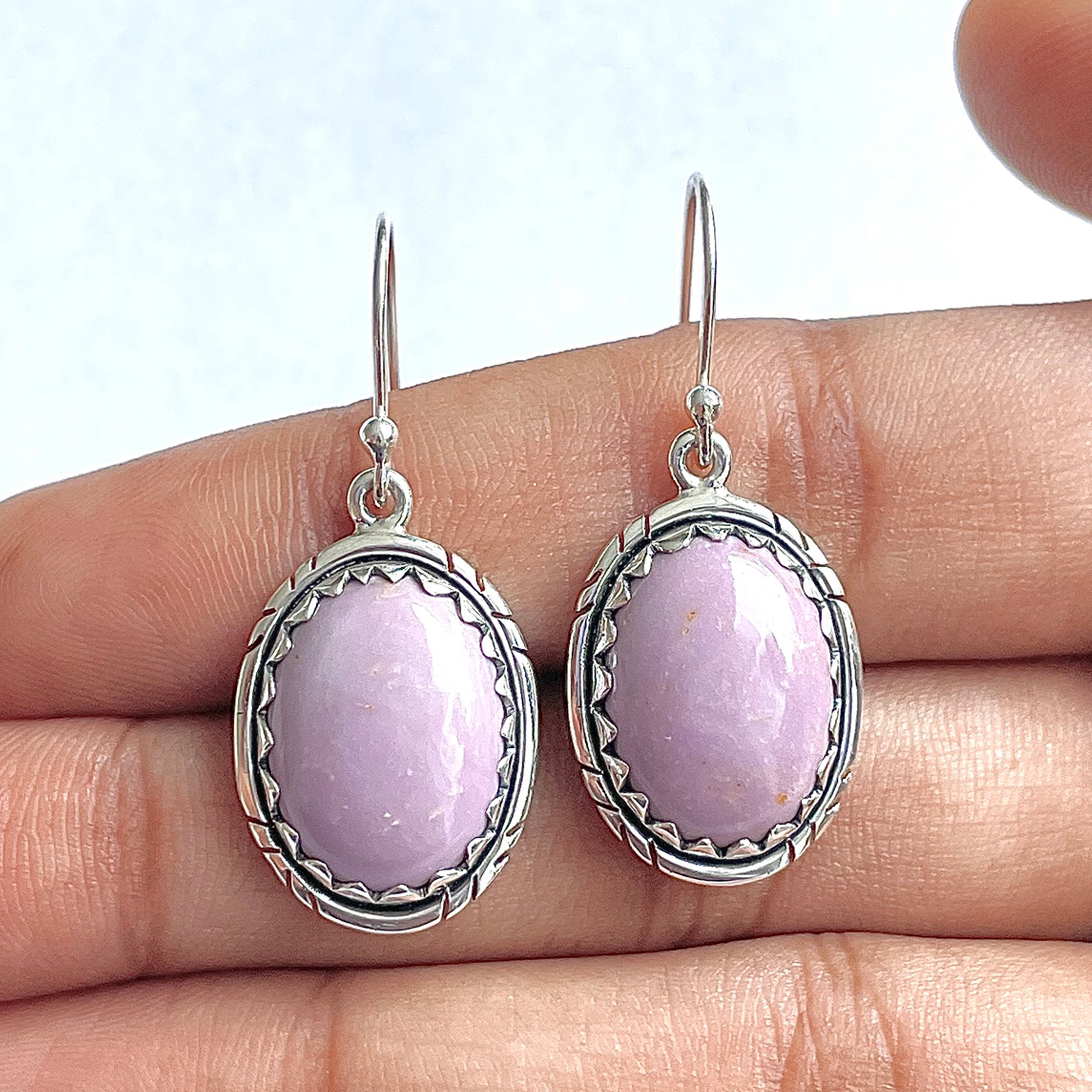 Phosphosiderite Earring-(PPD-3-2)