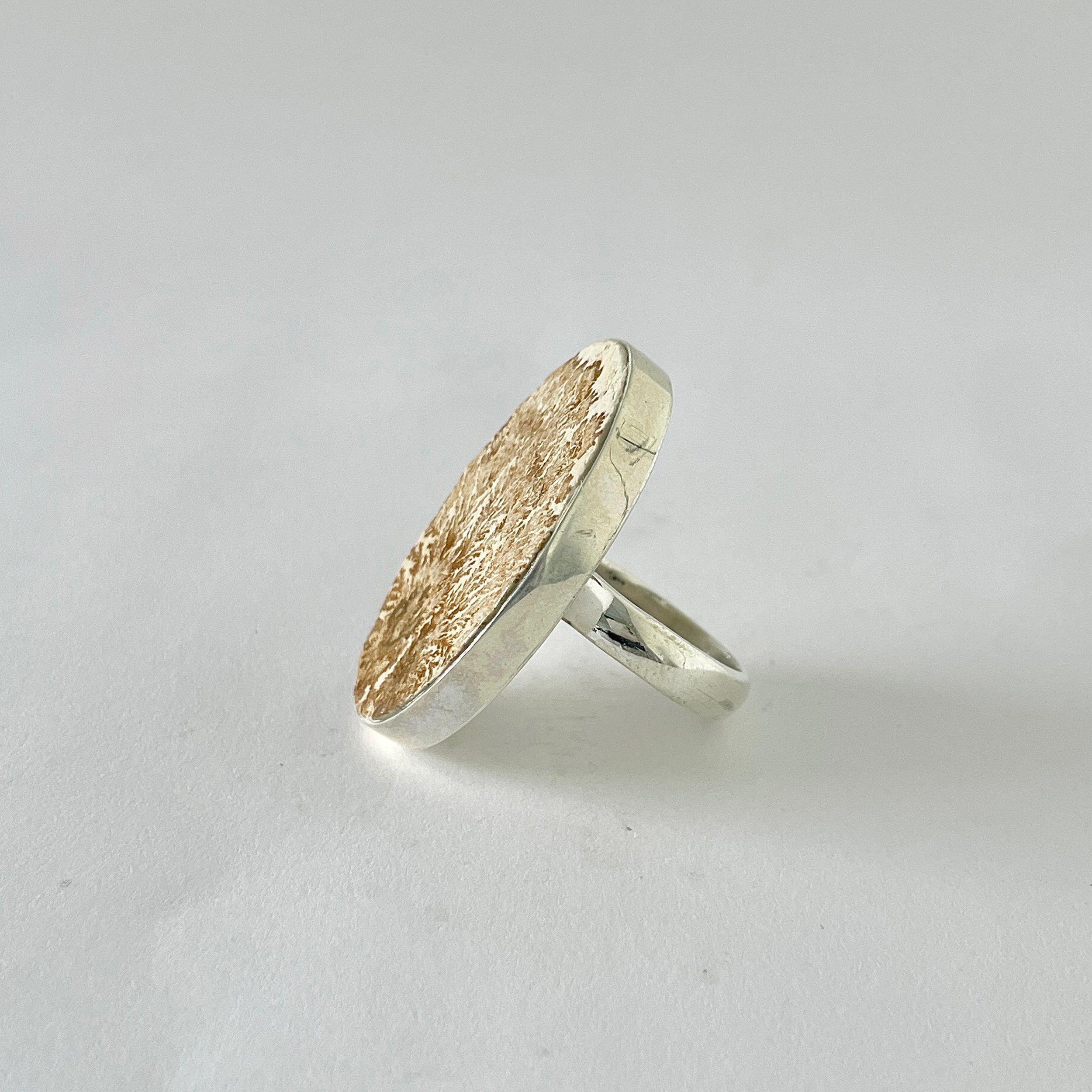 Psilomelane Dendrite Ring-(PSD-2-11)