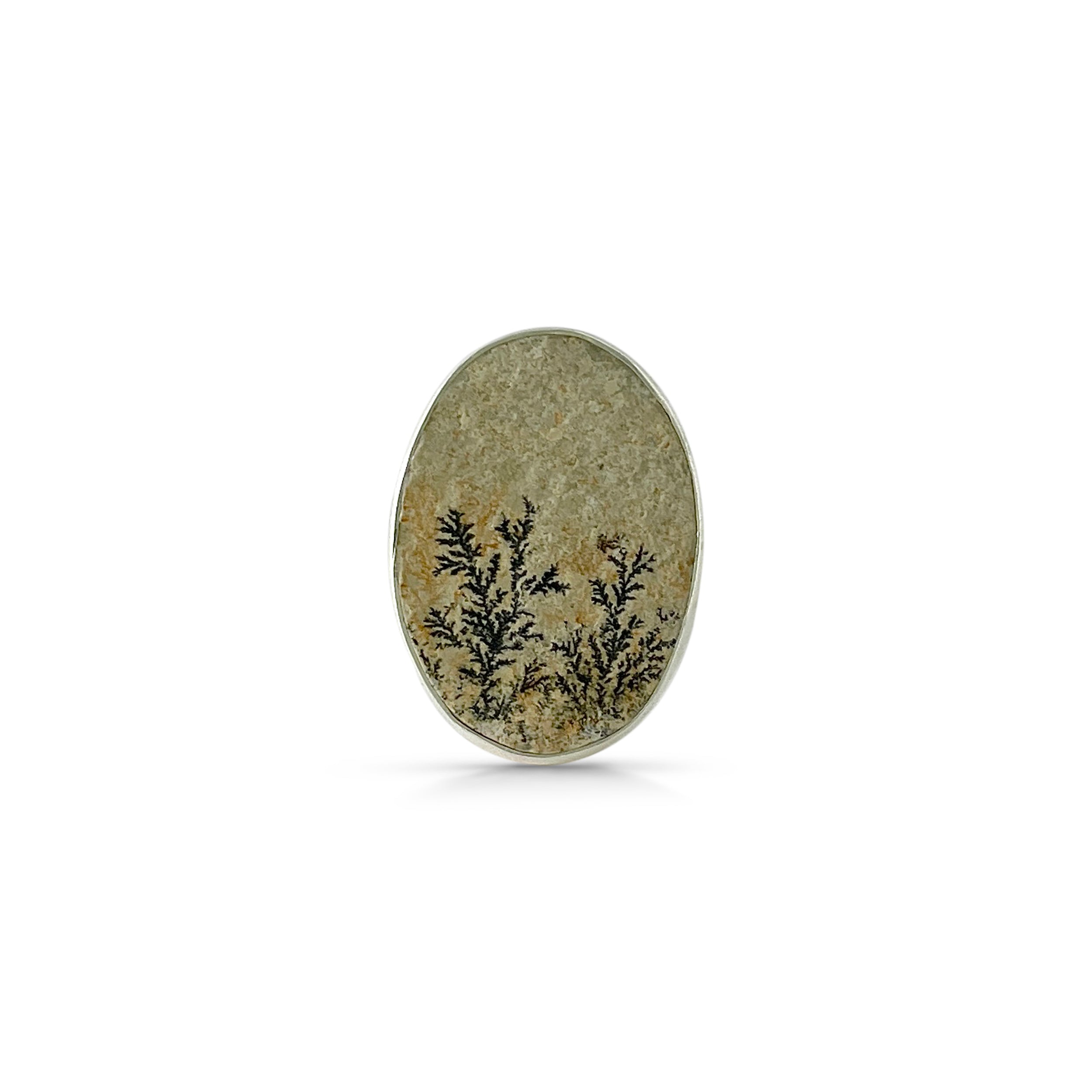 Psilomelane Dendrite Ring-(PSD-2-2)