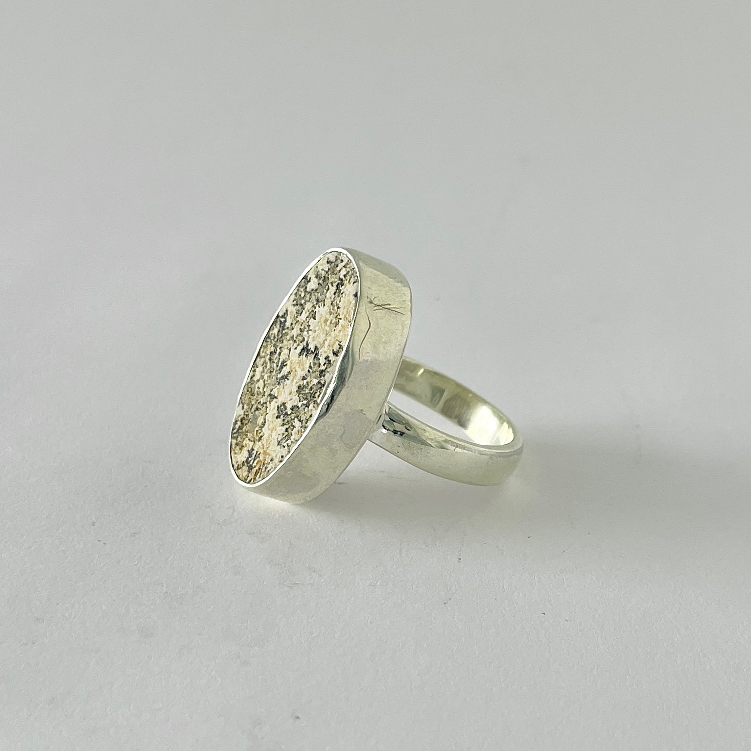 Psilomelane Dendrite Ring-(PSD-2-24)