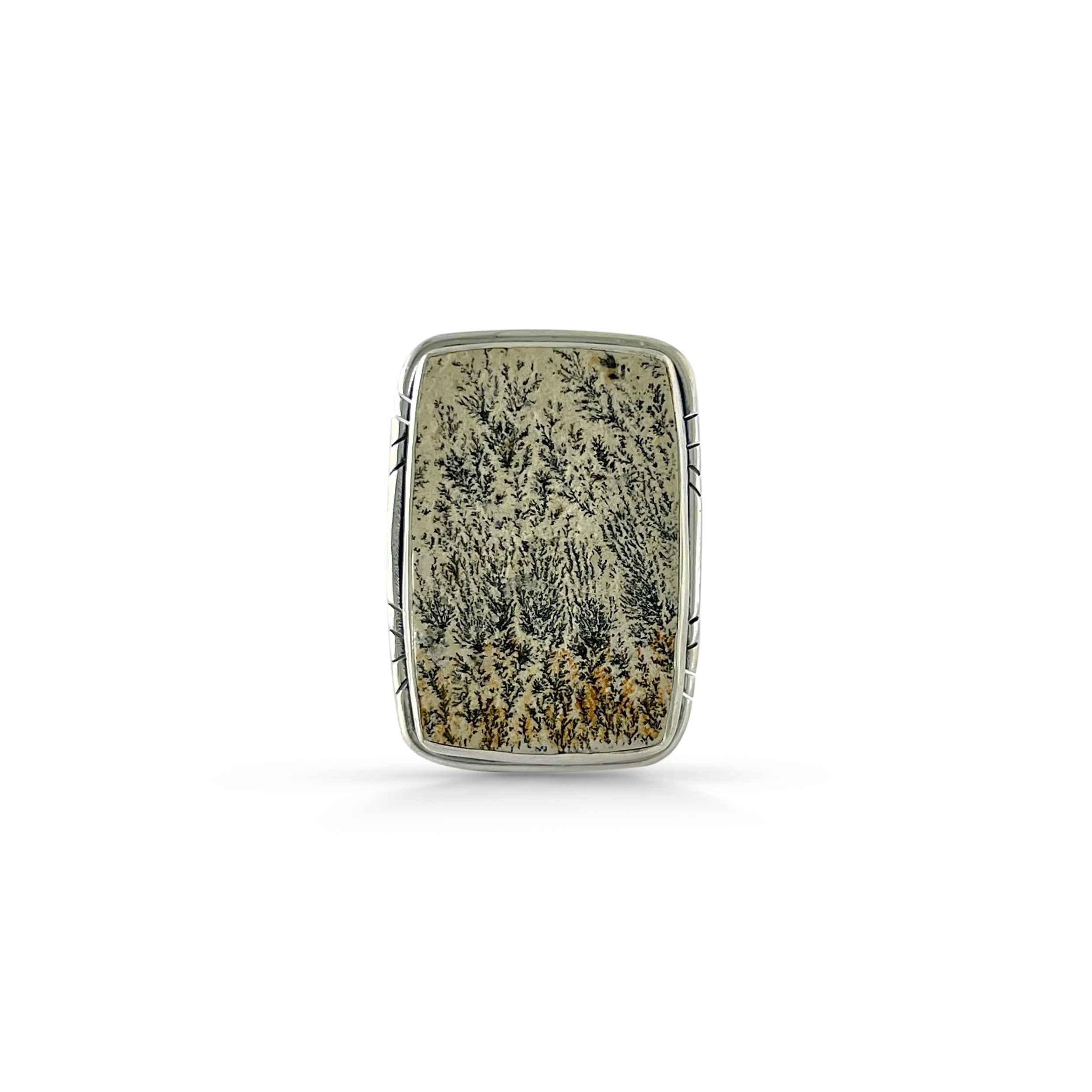 Psilomelane Dendrite Ring-(PSD-2-4)