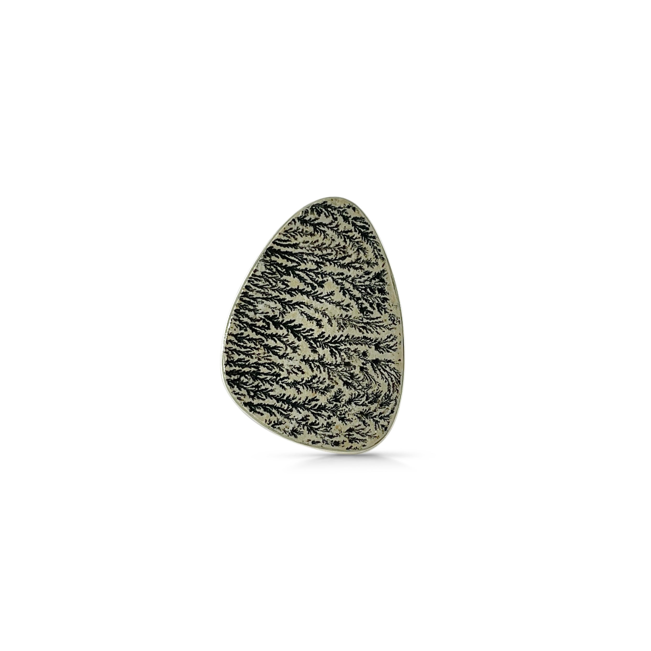 Psilomelane Dendrite Ring-(PSD-2-40)