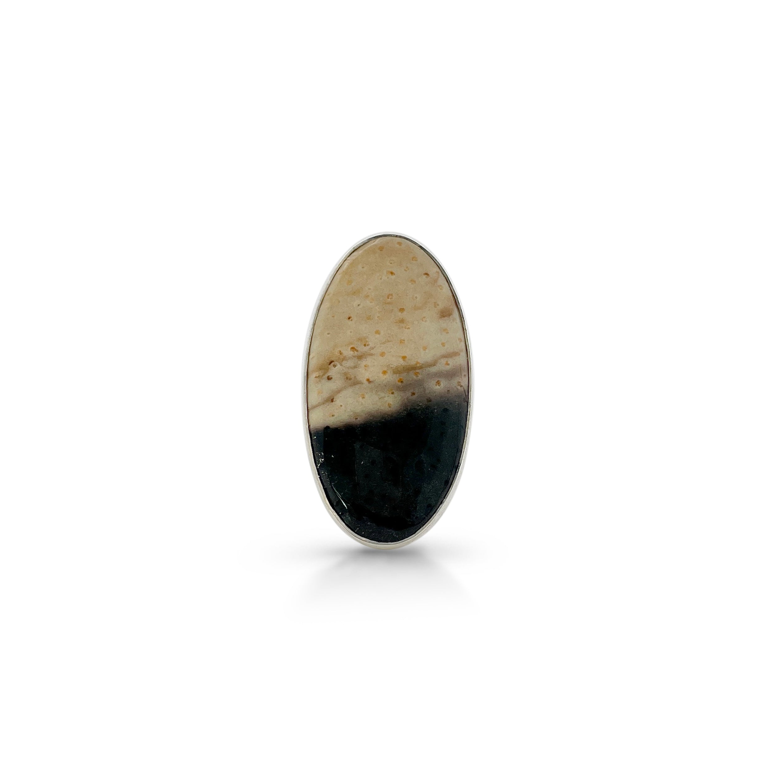 Plumroot Agate Ring-(PTJ-2-18)