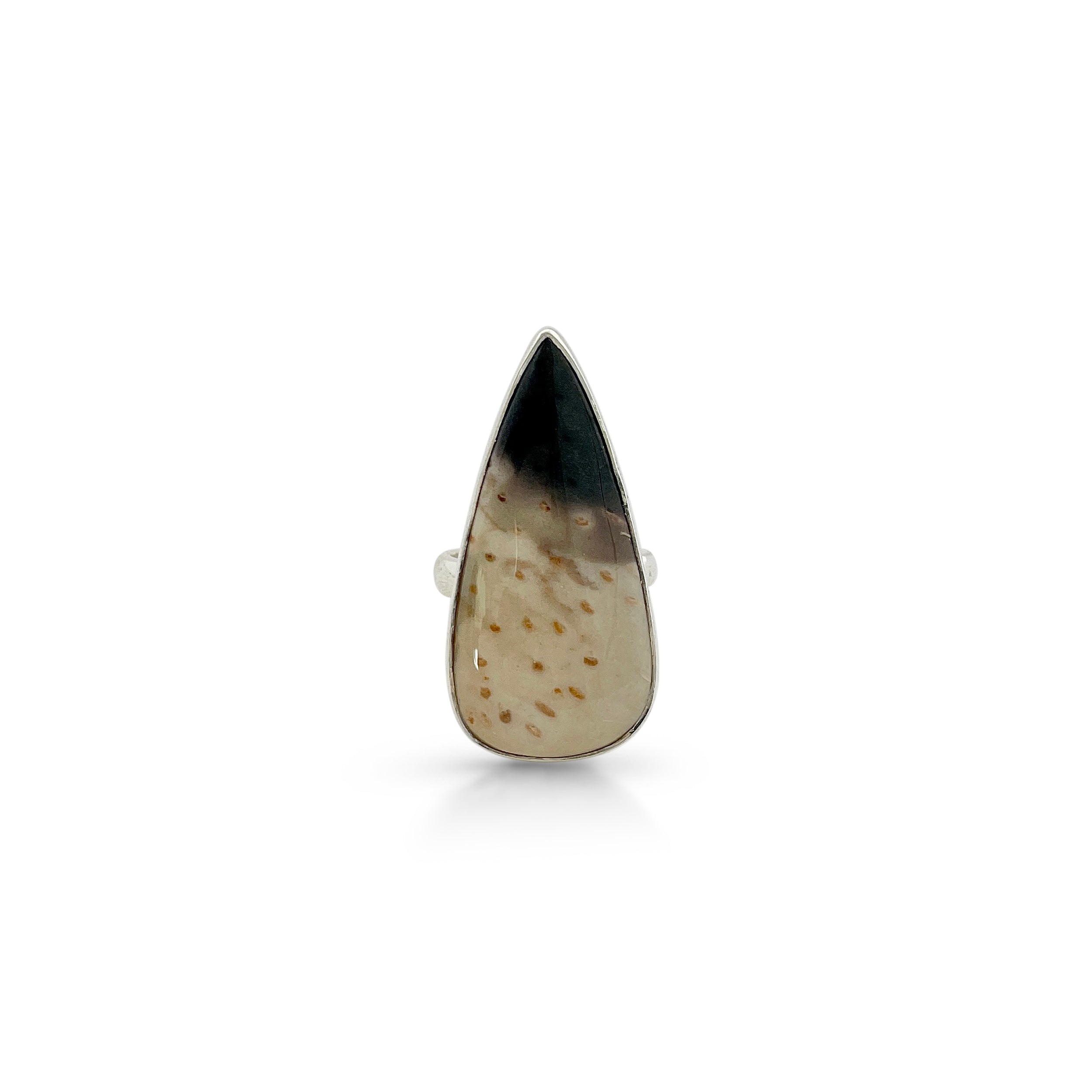 Plumroot Agate Ring-(PTJ-2-27)