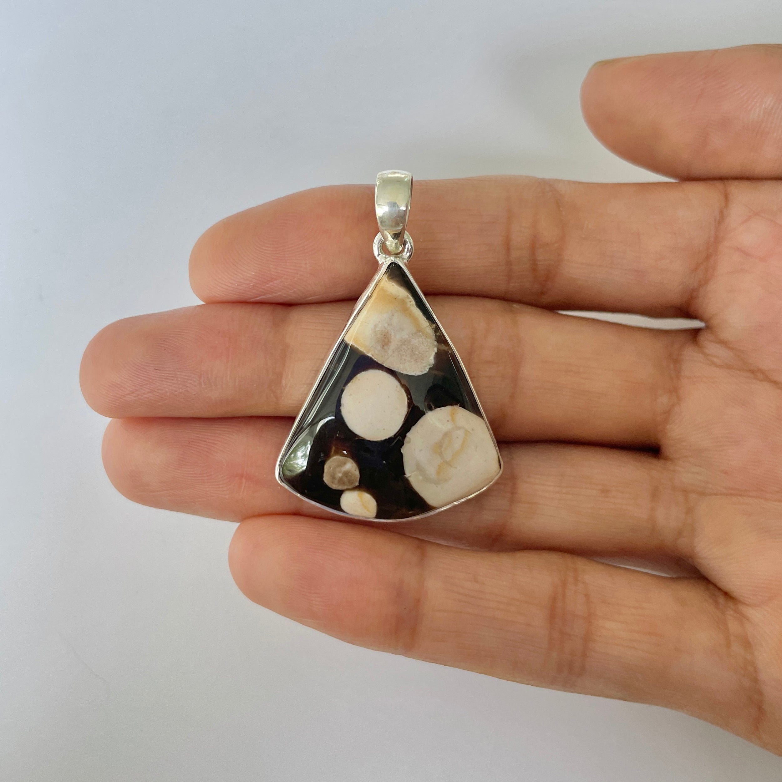 Peanutwood Jasper Pendant-(PWJ-1-18)