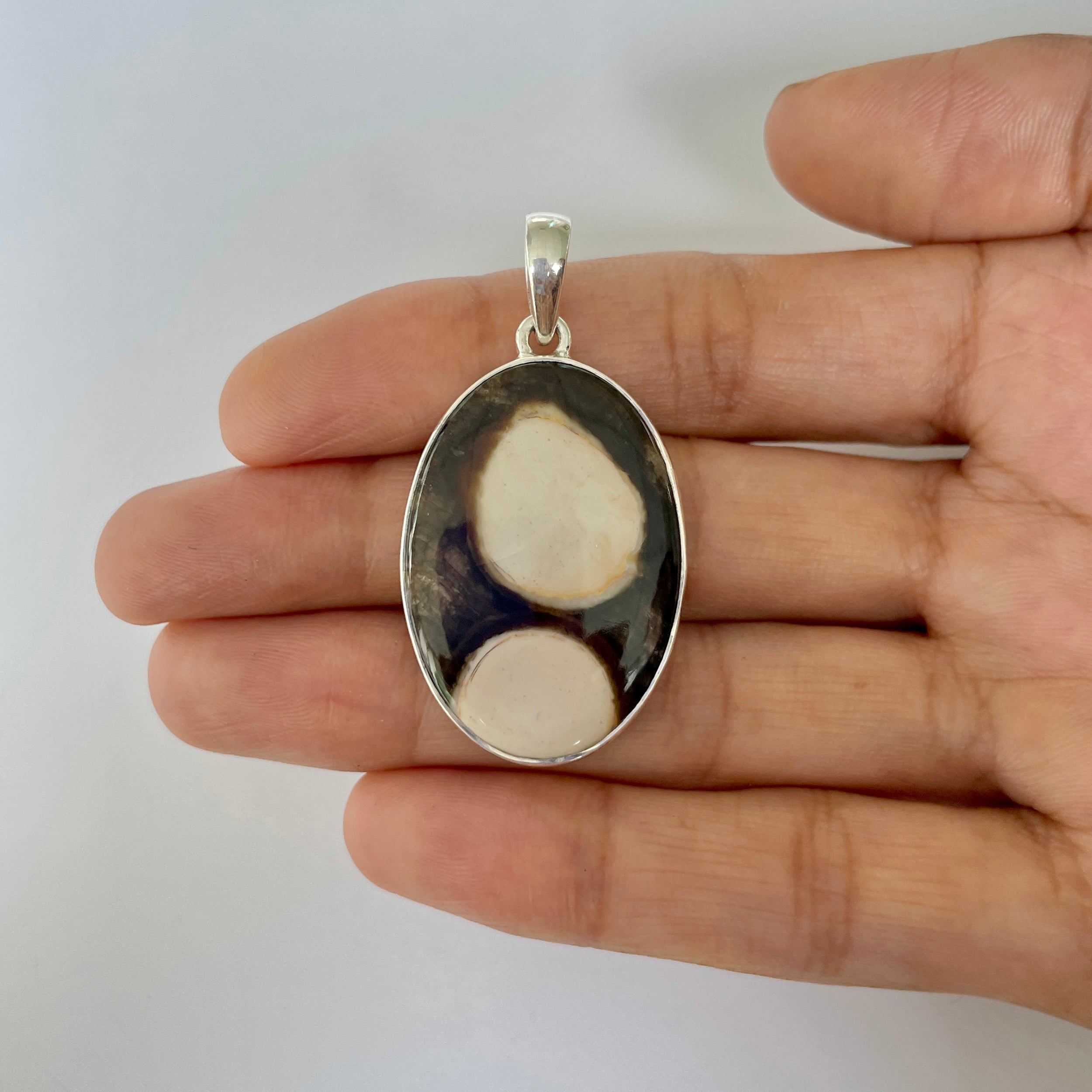 Peanutwood Jasper Pendant-(PWJ-1-22)