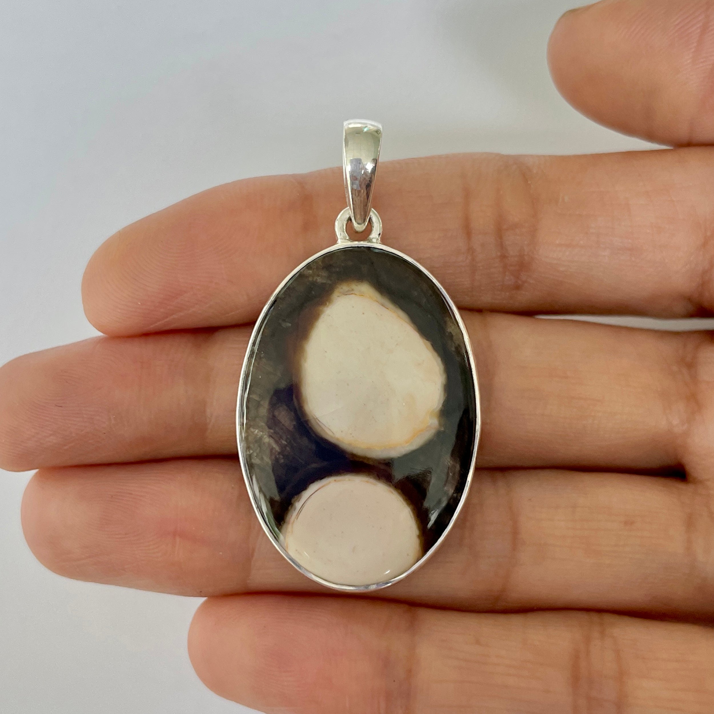 Peanutwood Jasper Pendant-(PWJ-1-22)