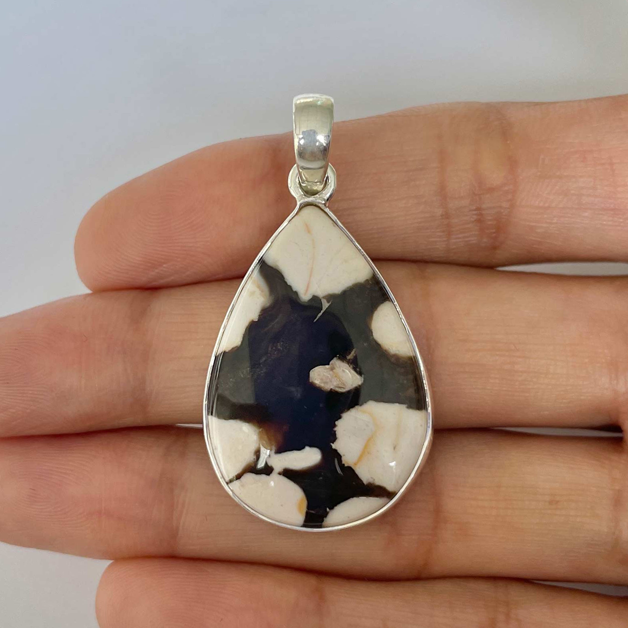 Peanutwood Jasper Pendant-(PWJ-1-23)