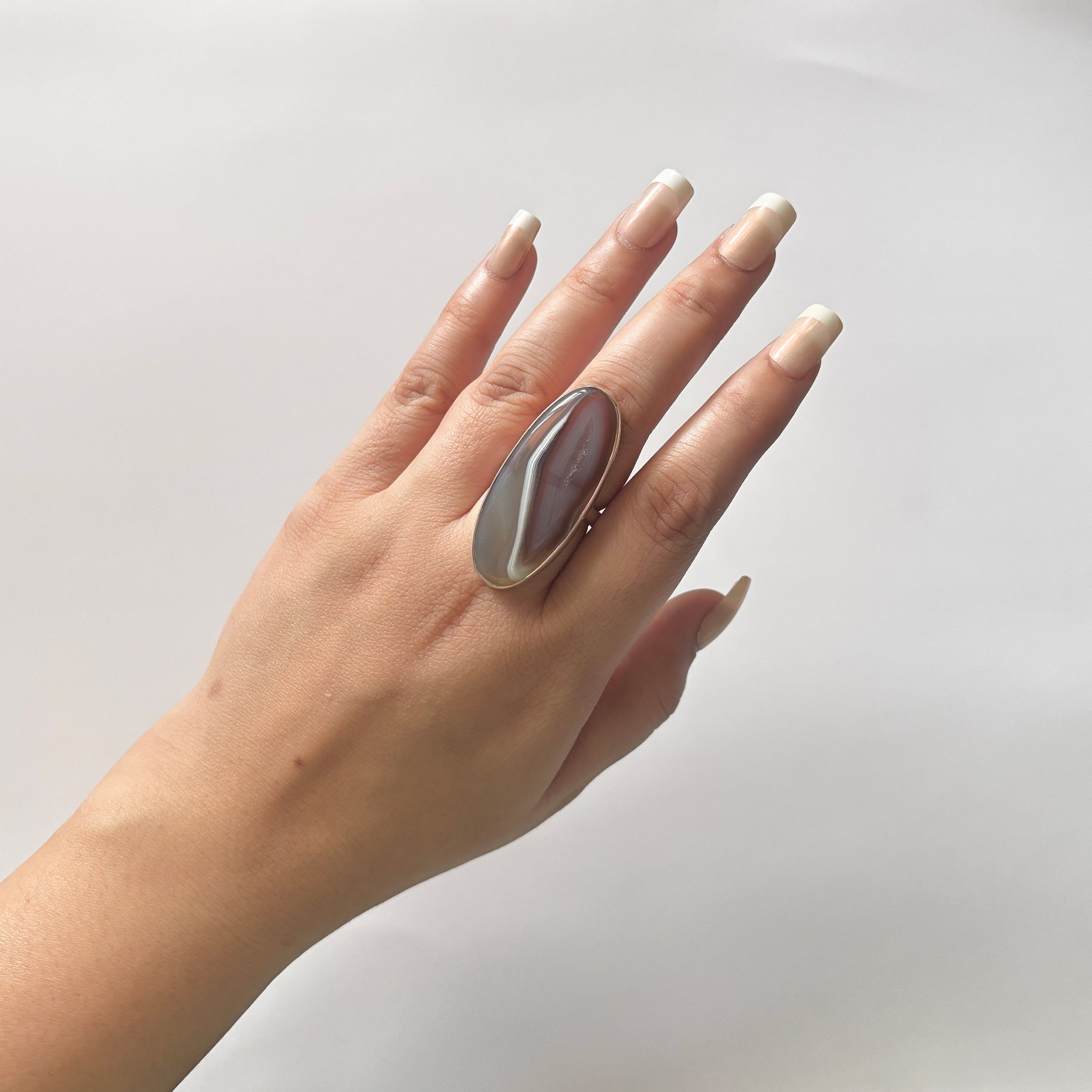 Red Botswana Agate Ring-(RBA-2-3)