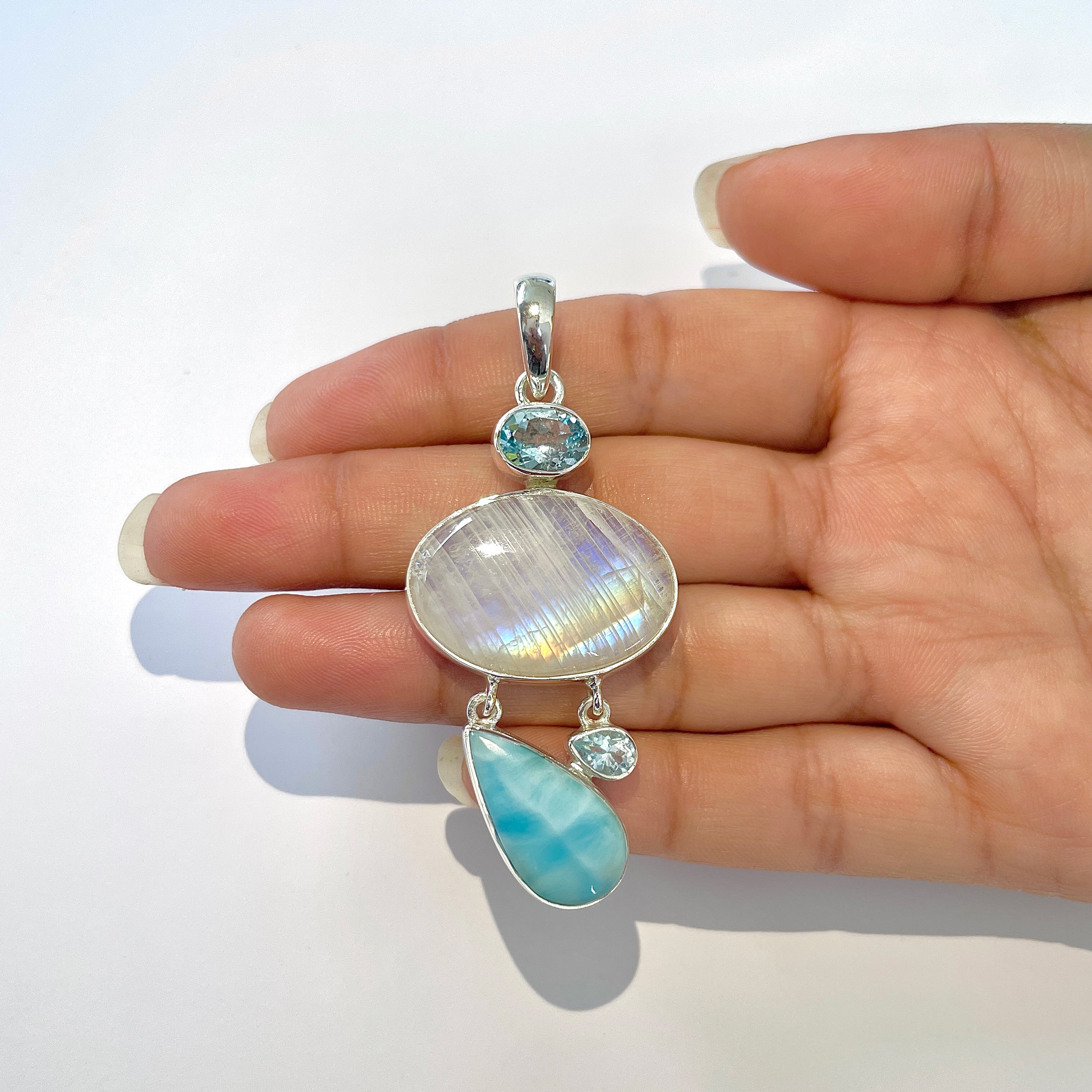 Moonstone Pendant-(RBM-1-22)