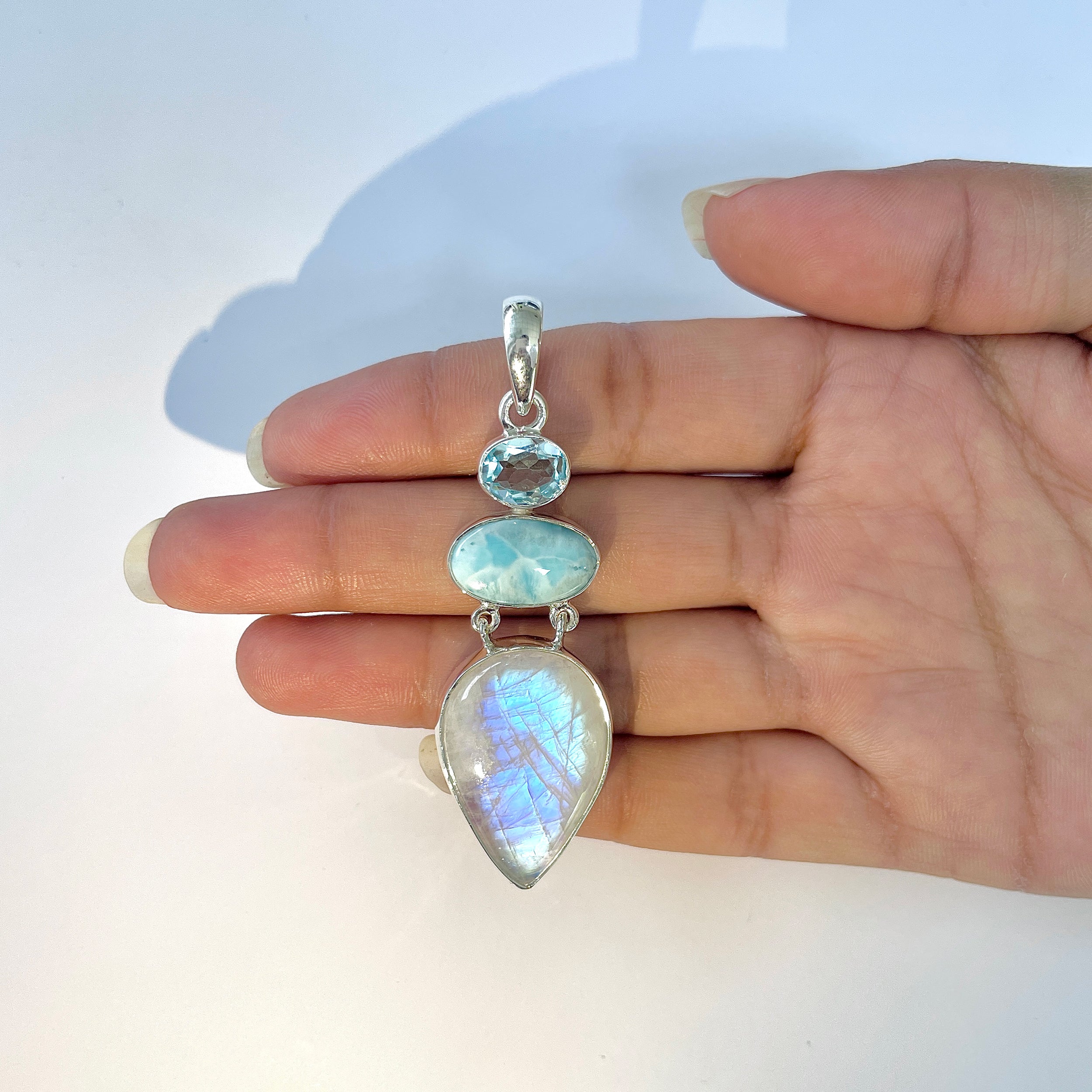 Moonstone Pendant-(RBM-1-45)