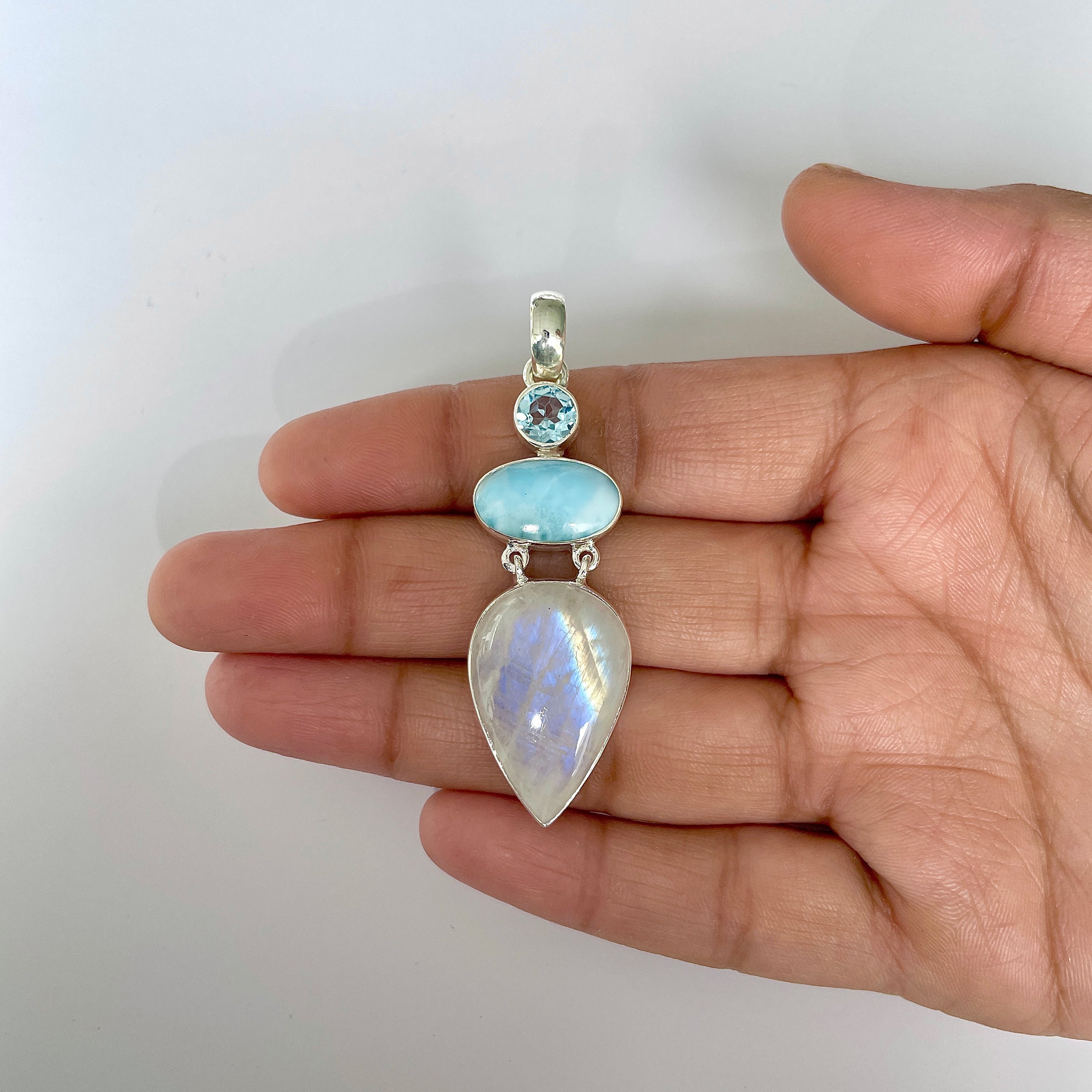 Moonstone Pendant-(RBM-1-63)