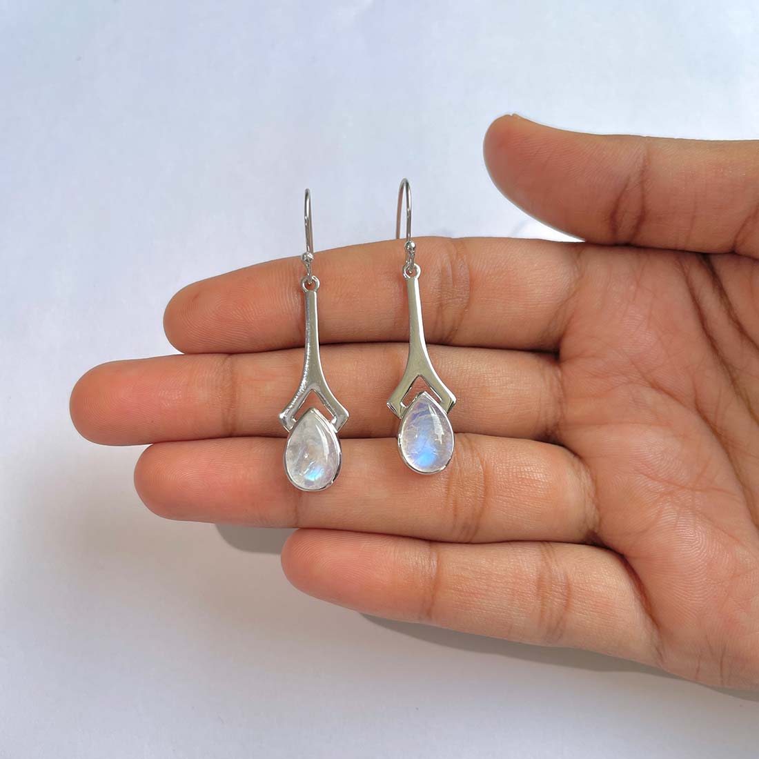 Moonstone Earring-(RBM-RDE-153)