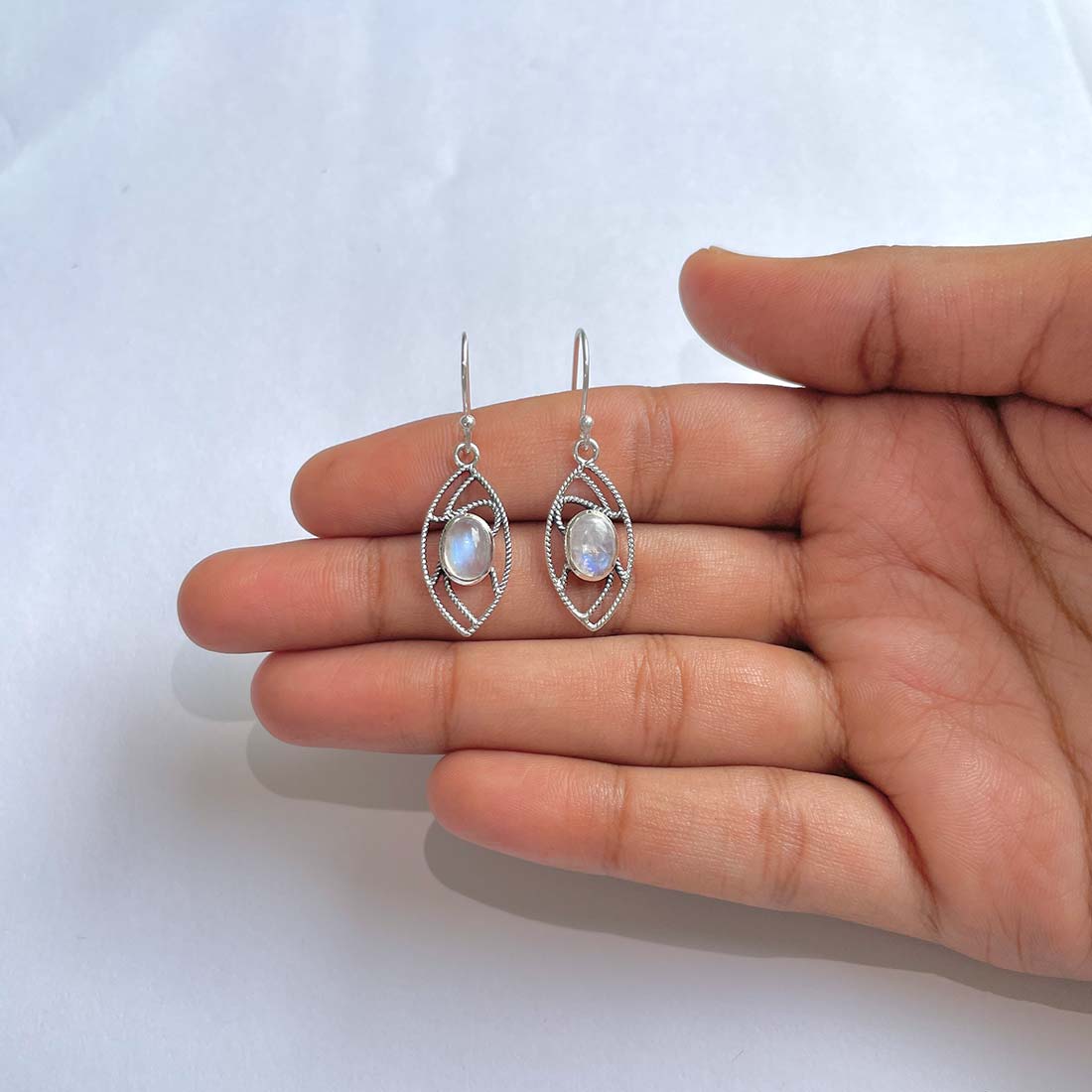 Moonstone Earring-(RBM-RDE-183)