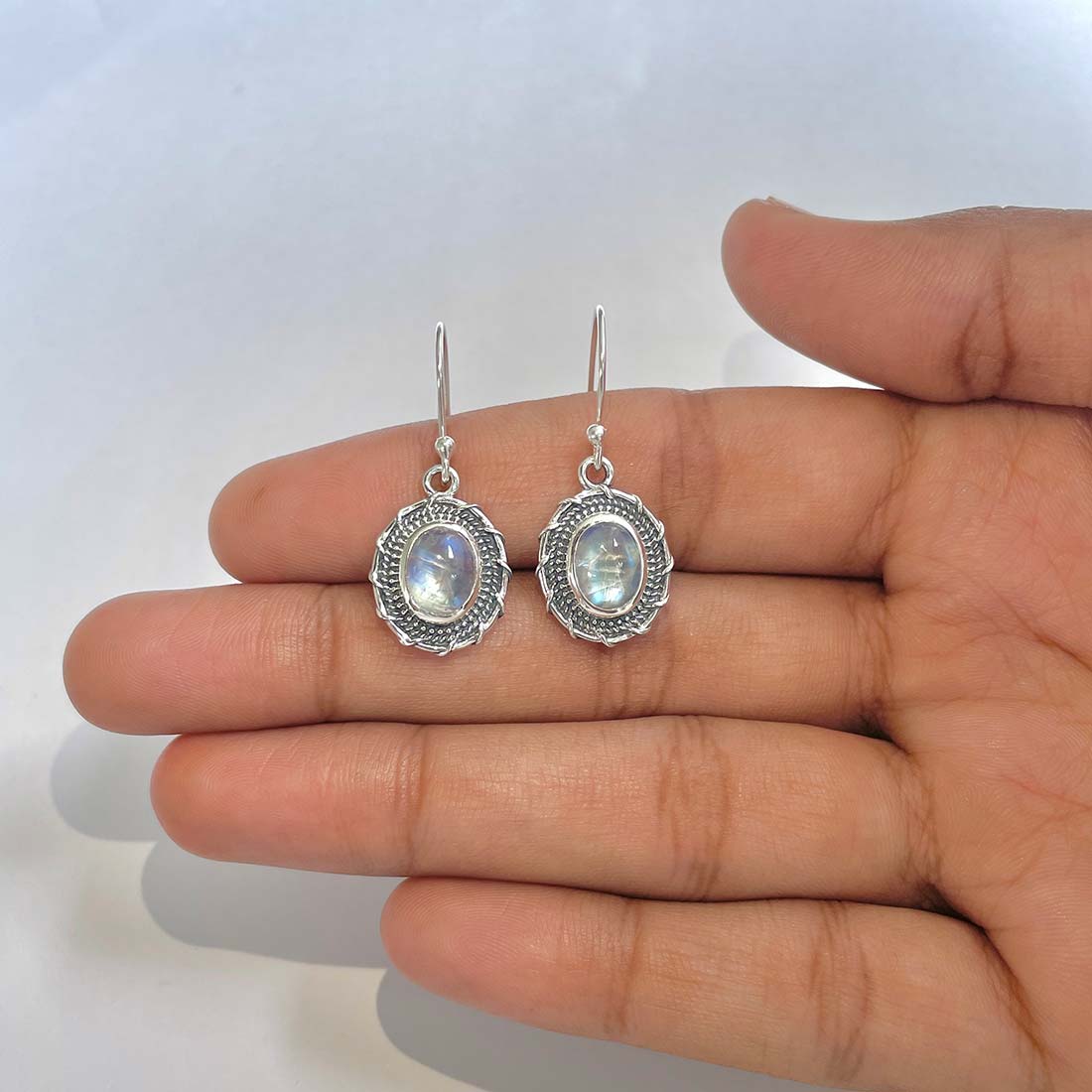 Moonstone Earring-(RBM-RDE-186)