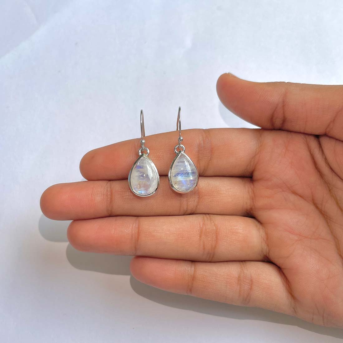 Moonstone Earring-(RBM-RDE-725)