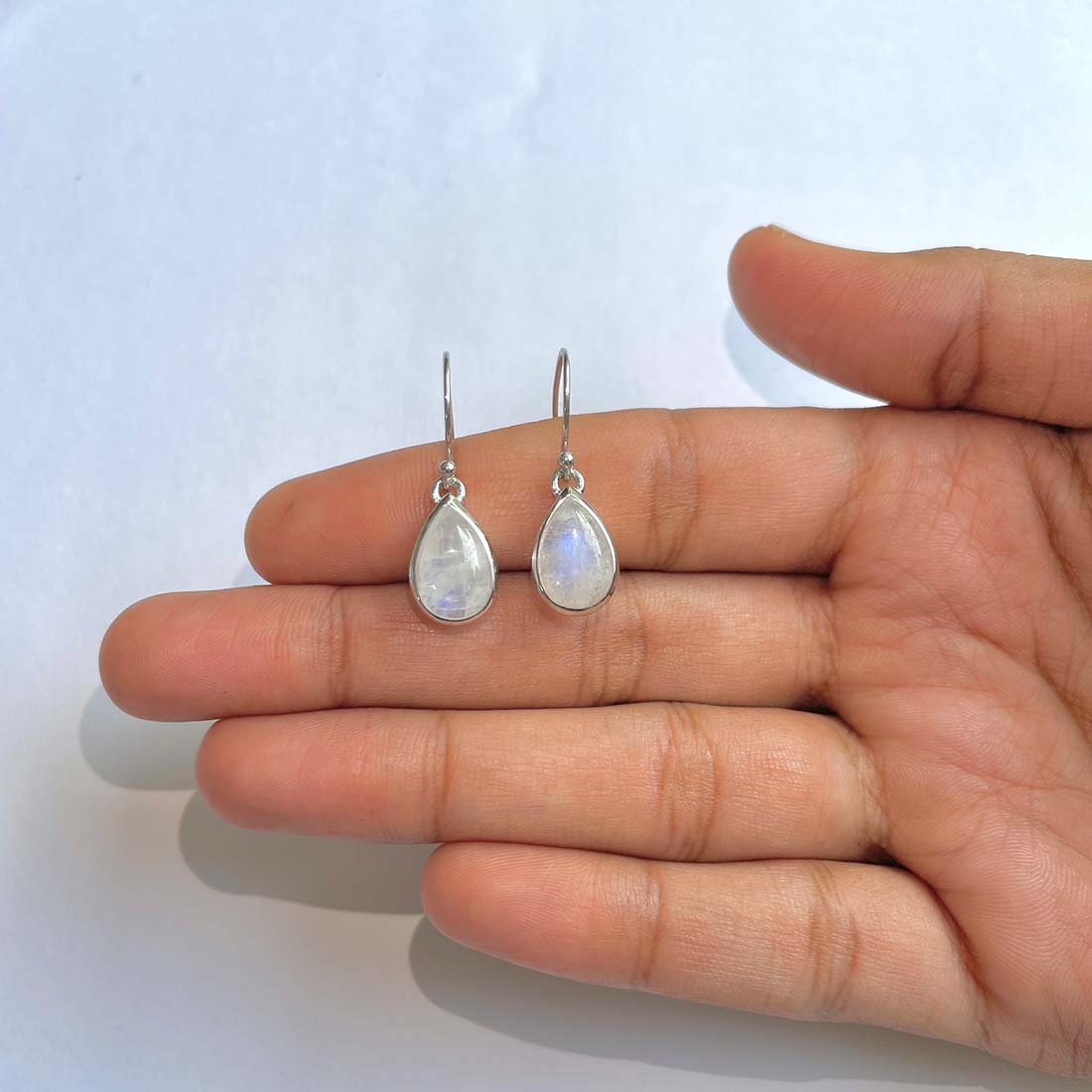 Moonstone Earring-(RBM-RDE-728)