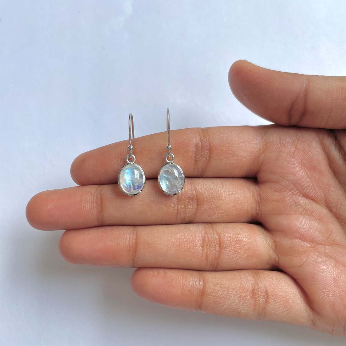 Moonstone Earring-(RBM-RDE-829)