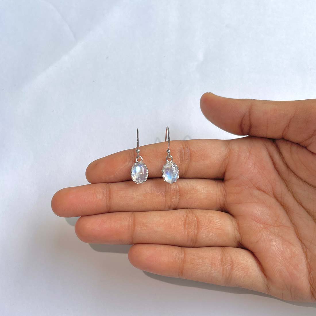Moonstone Earring-(RBM-RDE-841)